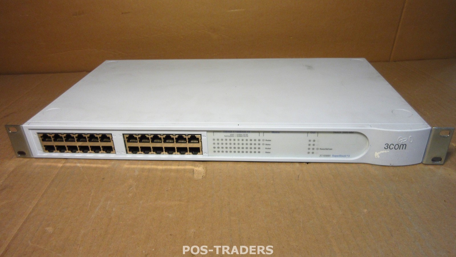 3Com 3C16988A SuperStack 3 24 Port 10/100 Switch 3300MM Network Managed Switch