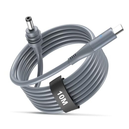 Starlink Mini USB C to DC Power Cable 32.8FT, 100W Input Power 10M/32FT