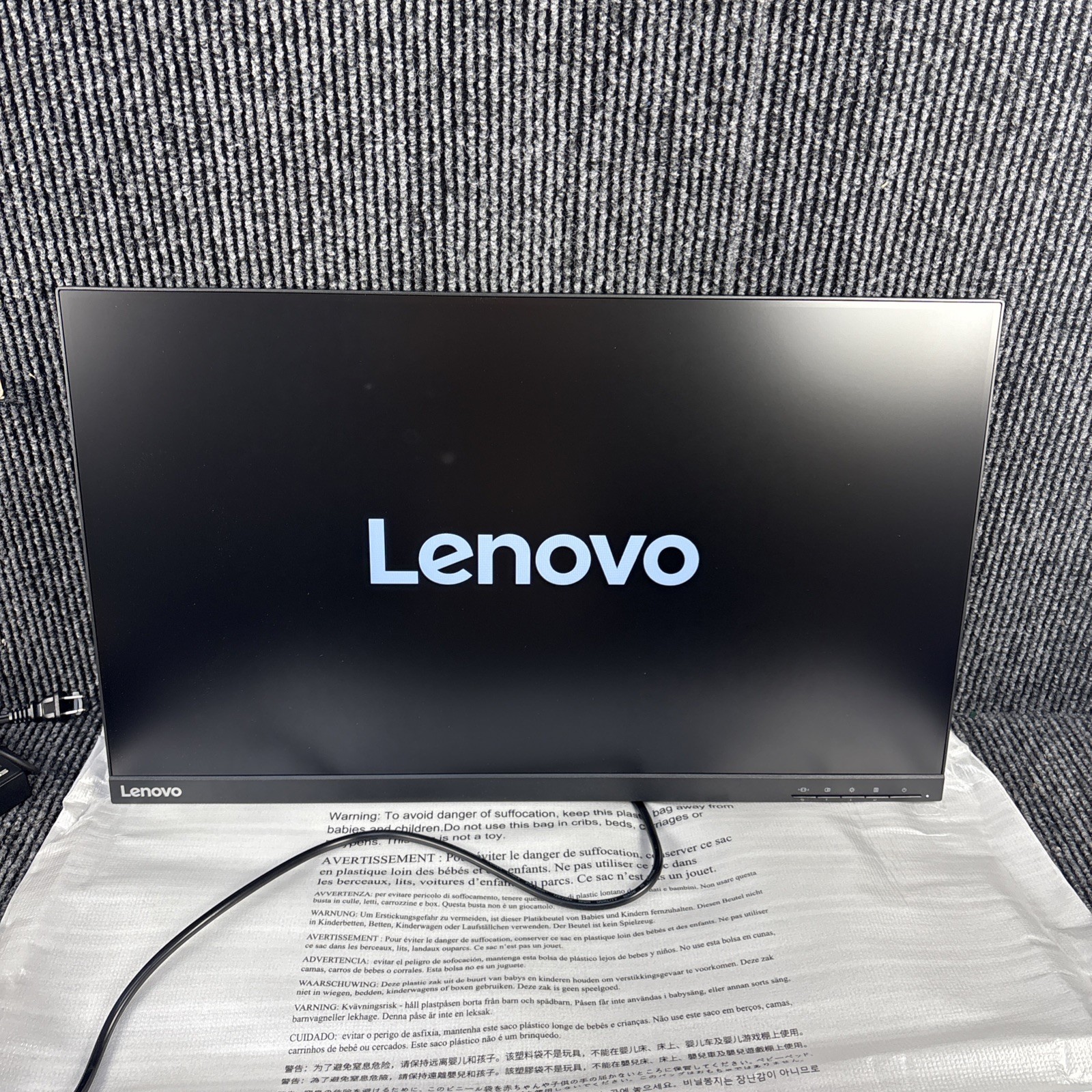 New Lenovo L27-4e Monitor 27" IPS WLED FHD 100Hz 300 nits 99% sRGB HDMI VGA