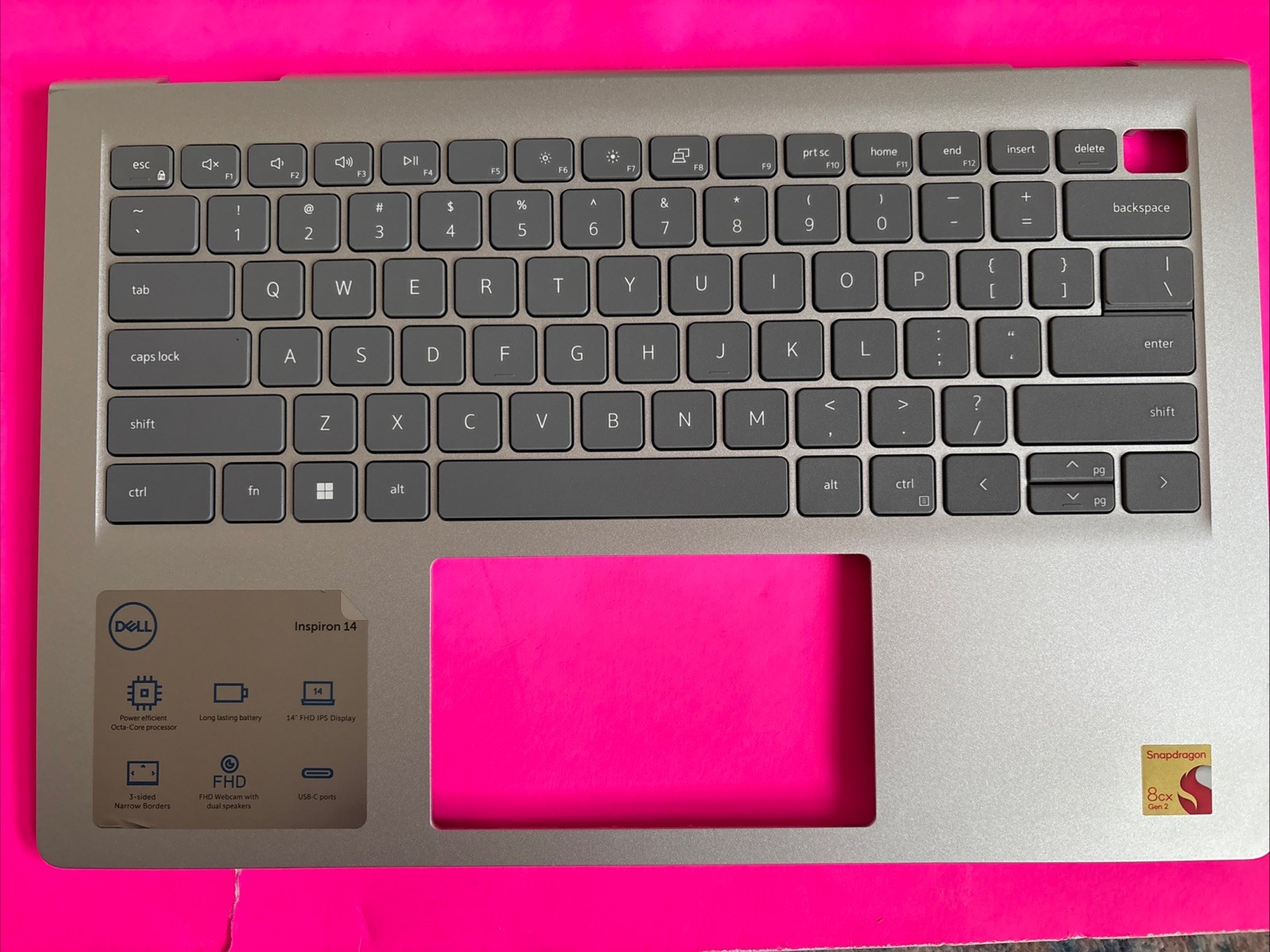 DELL Vostro 14 3420 Palmrest US ENG Non Bcl Kbd  PALMREST  W7R4G 0W7R4G  R18,4