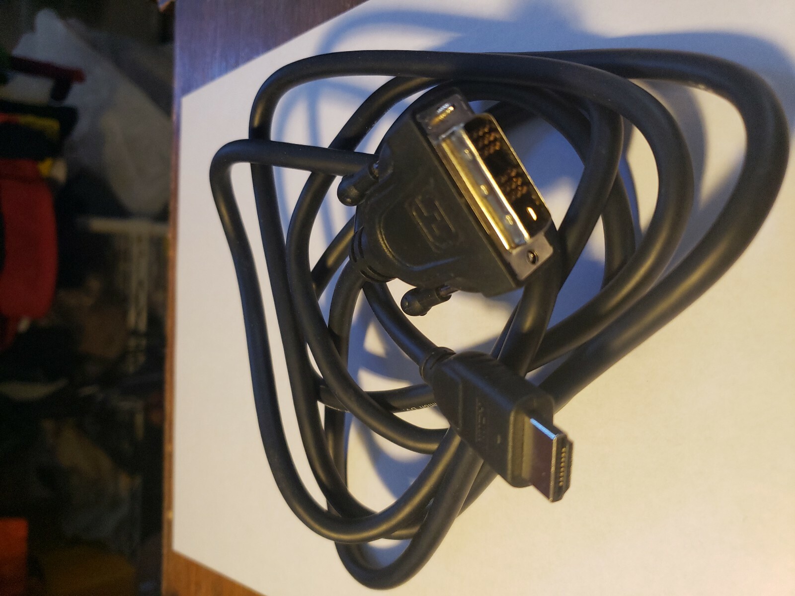 DYNEX DX-AV011 DVI to/from HDMI Digital to video MEDIA 6 foot cable
