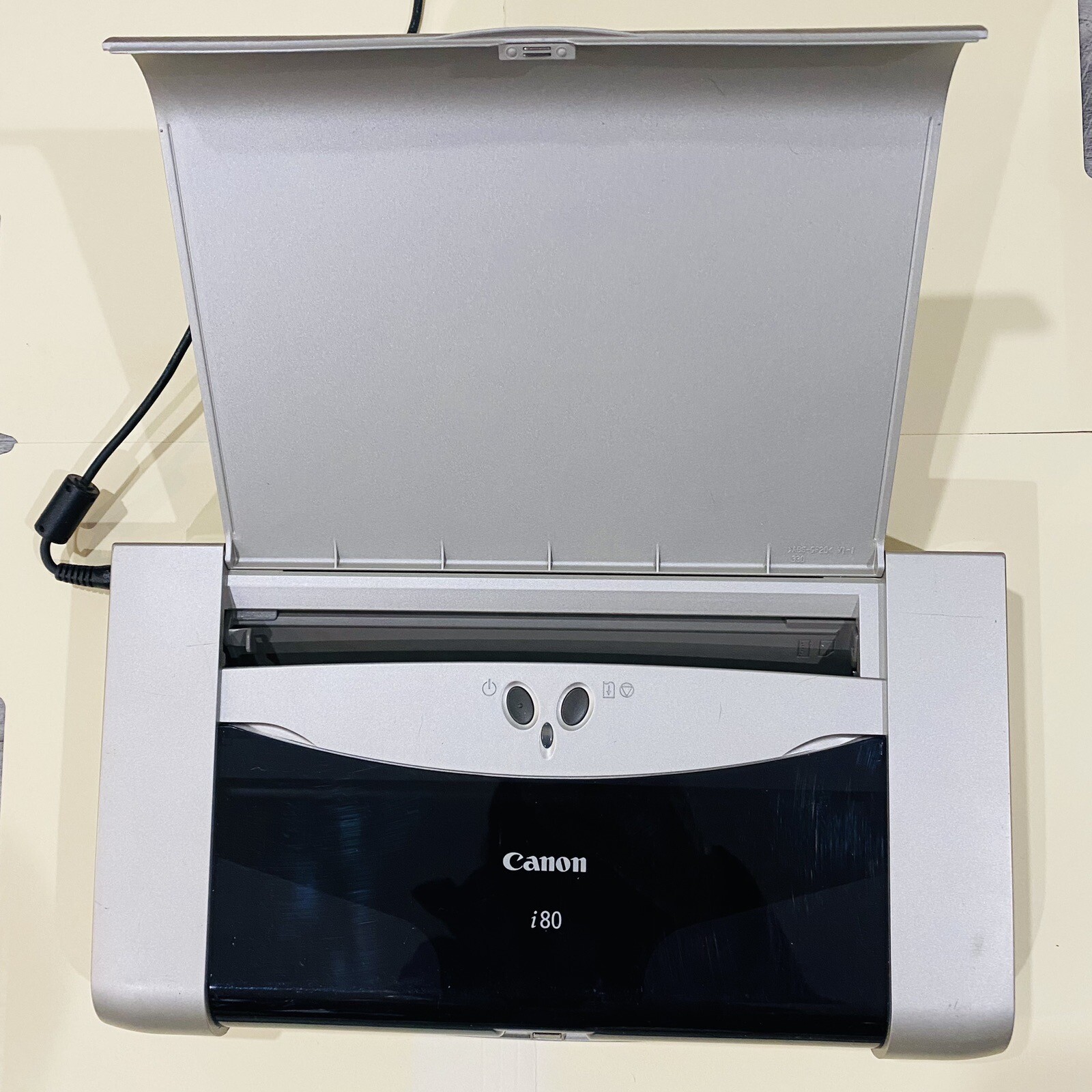 CANON I80 COLOR BUBBLE JET INKJET PRINTER K10233 W/ Charger Turns On Untested