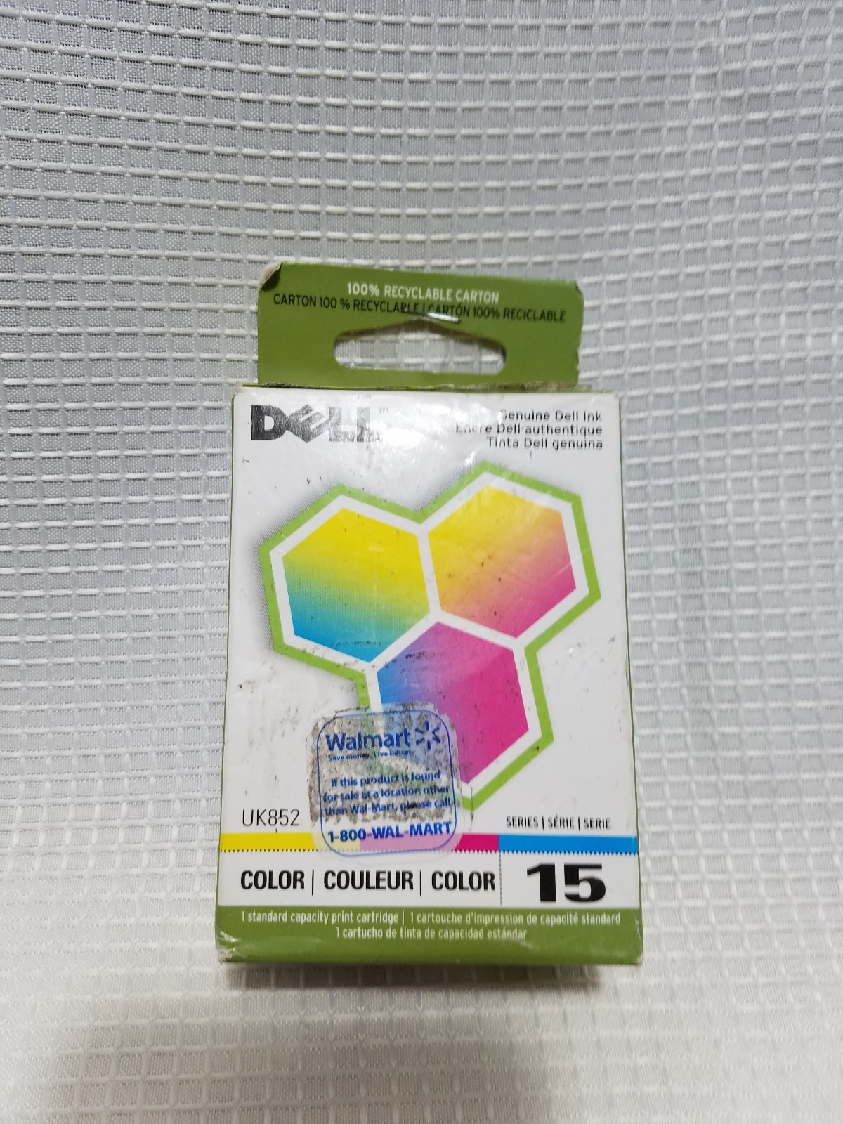 Genuine Dell Series 15 Color UK852 Ink Cartridge V105 AIO new in box