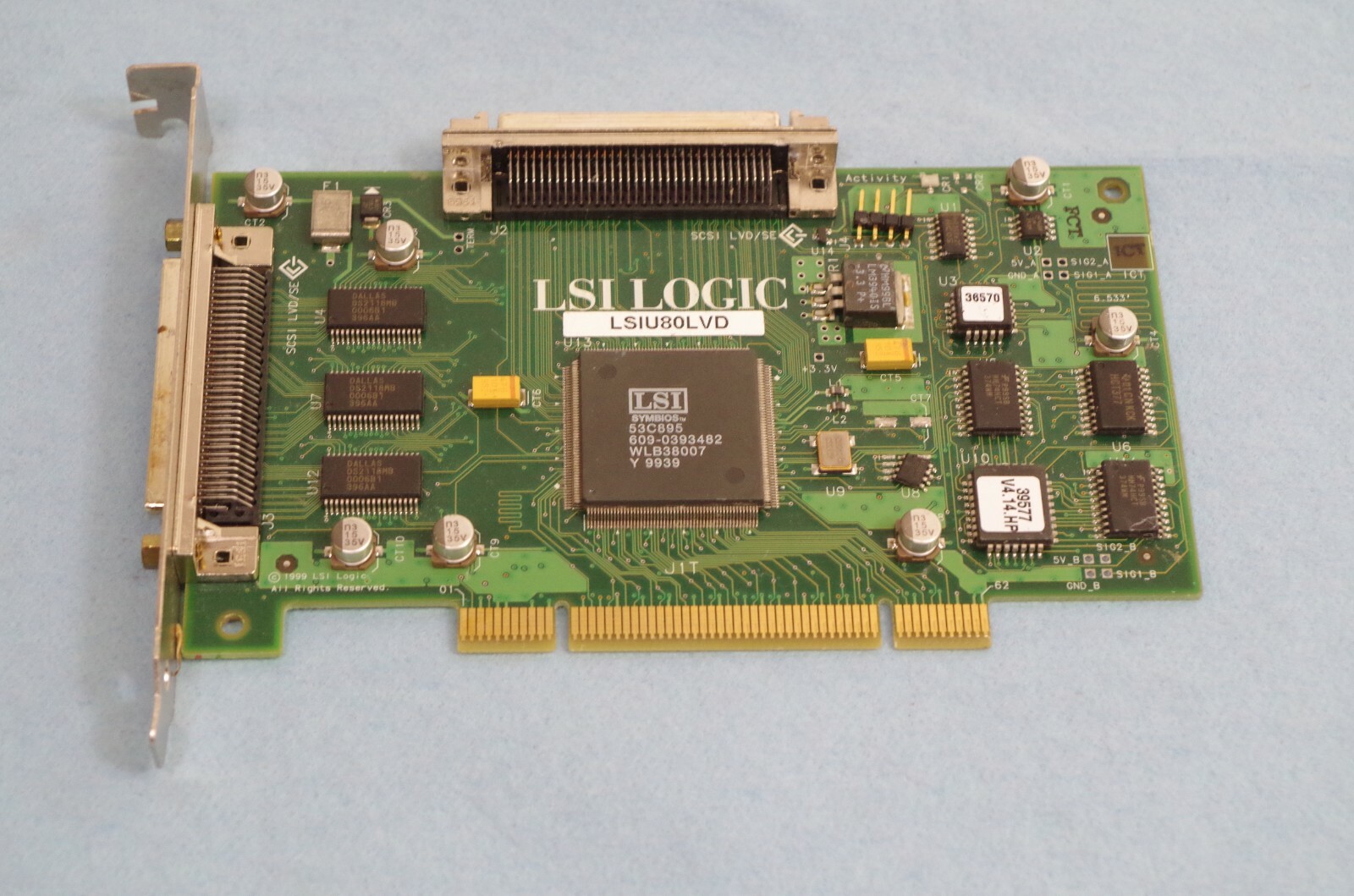 LSI Logic LSIU80LVD PCI SCSI Controller 348-0047004A