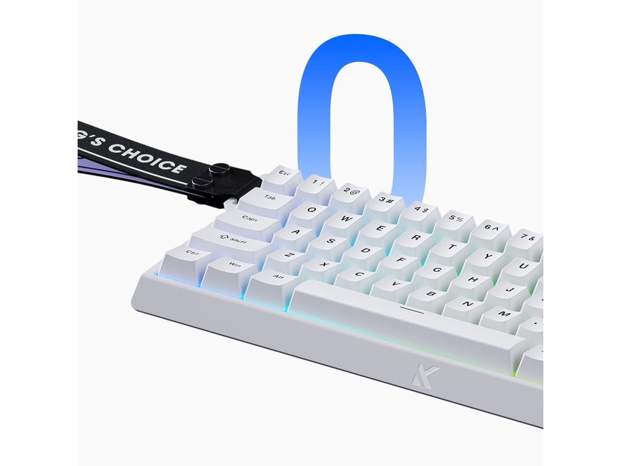 MCHOSE ACE 68 60% Mechanical Gaming Keyboard Wired Rapid Trigger Hall Effect Key