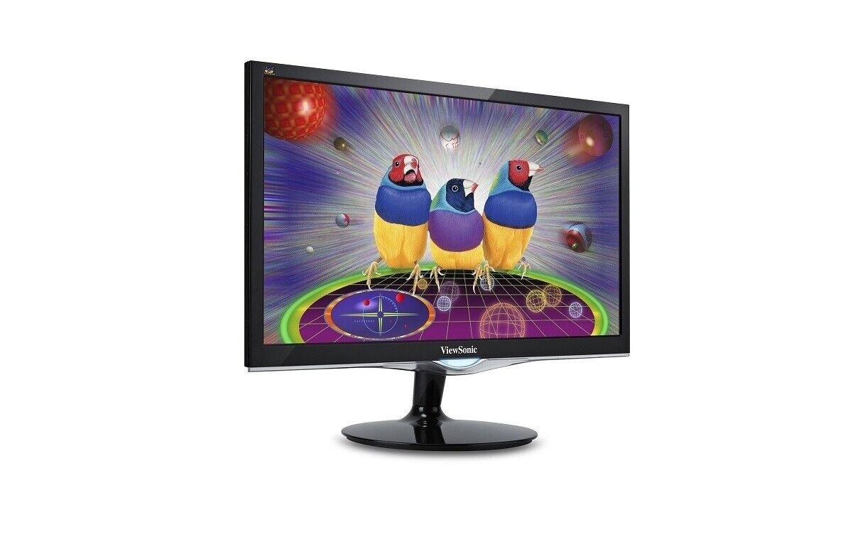 Open Box 24in ViewSonic VX2452MH FullHD 1980x1080 WideScreen LED LCD Monitor