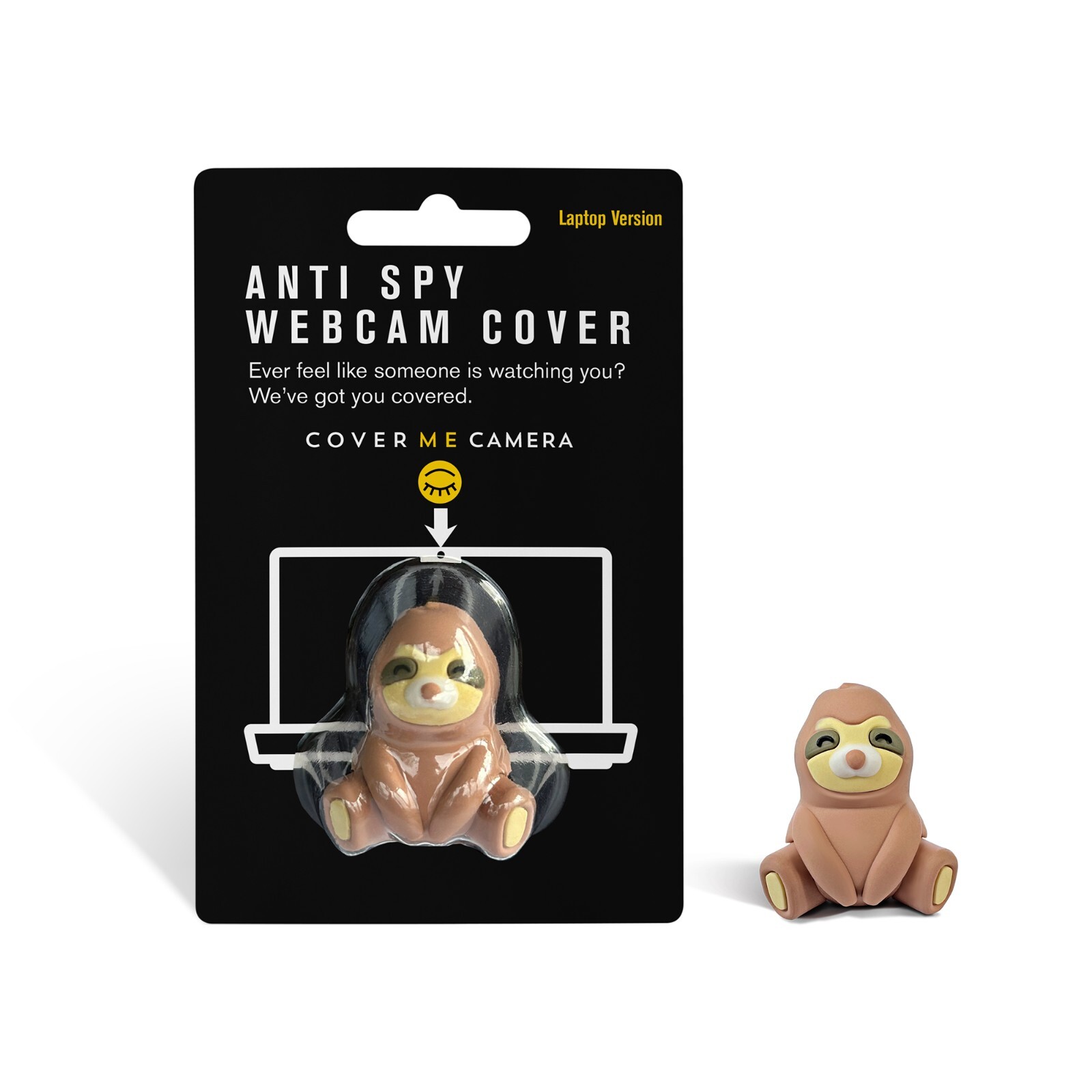 Sloth Laptop Webcam Camera Cover for Anti-Spy Privacy Protection