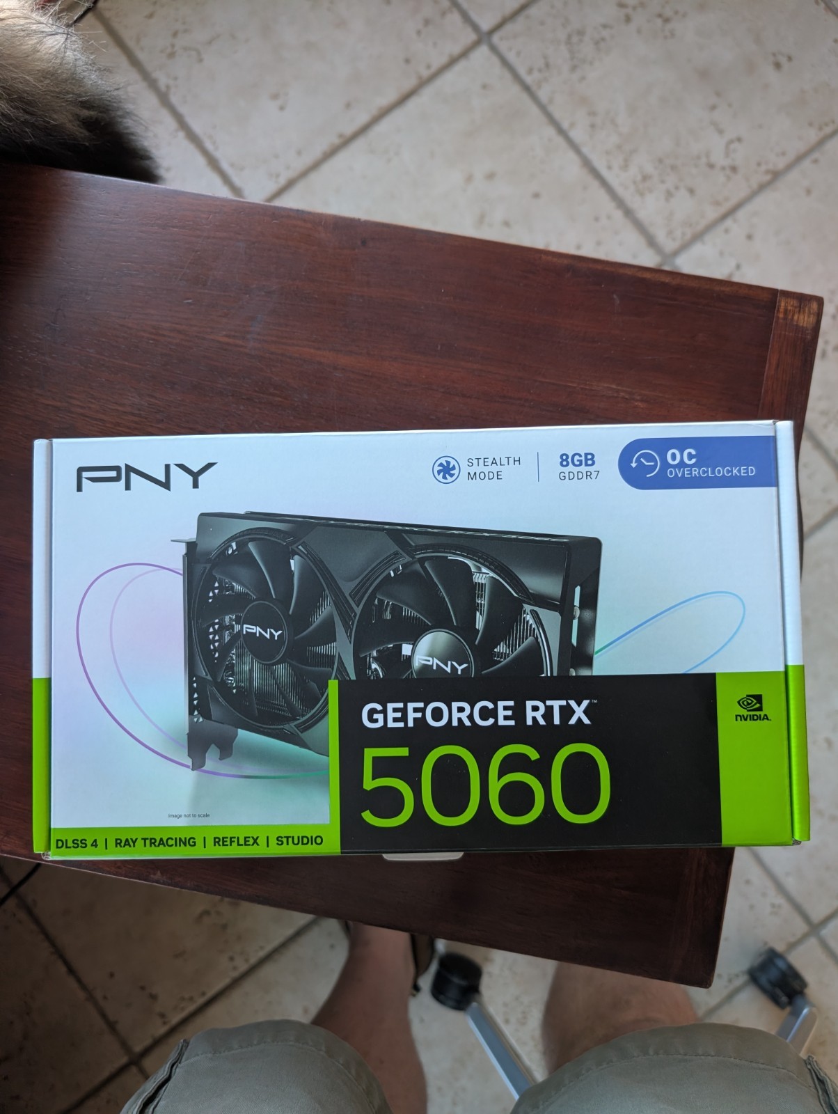 PNY GeForce RTX 5060 OC 8GB GDDR7 Dual Fan Graphics Card VCG50608DFXPB1-O