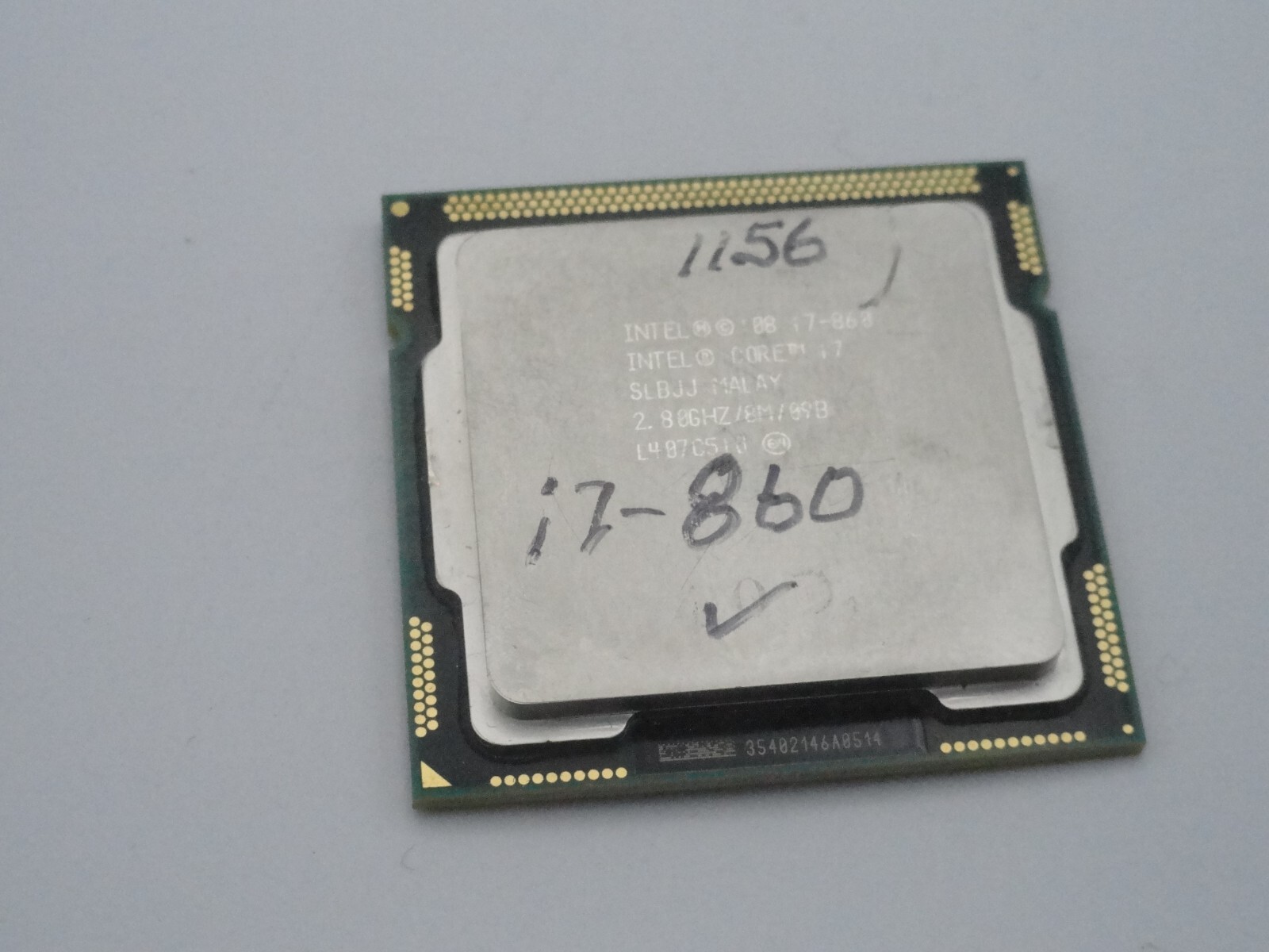 Intel Core i7-860 4 Cores 8 Threads 2.8GHz LGA 1156 CPU