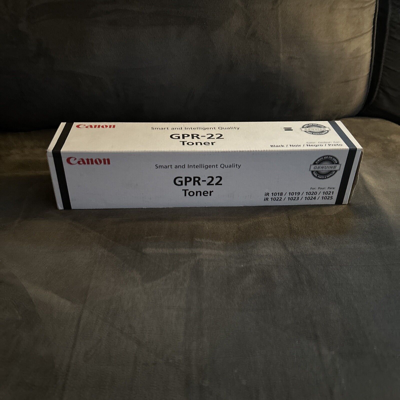 0386B003AA/GPR-22 Original OEM Canon GPR-22 Toner, Black Genuine Sealed