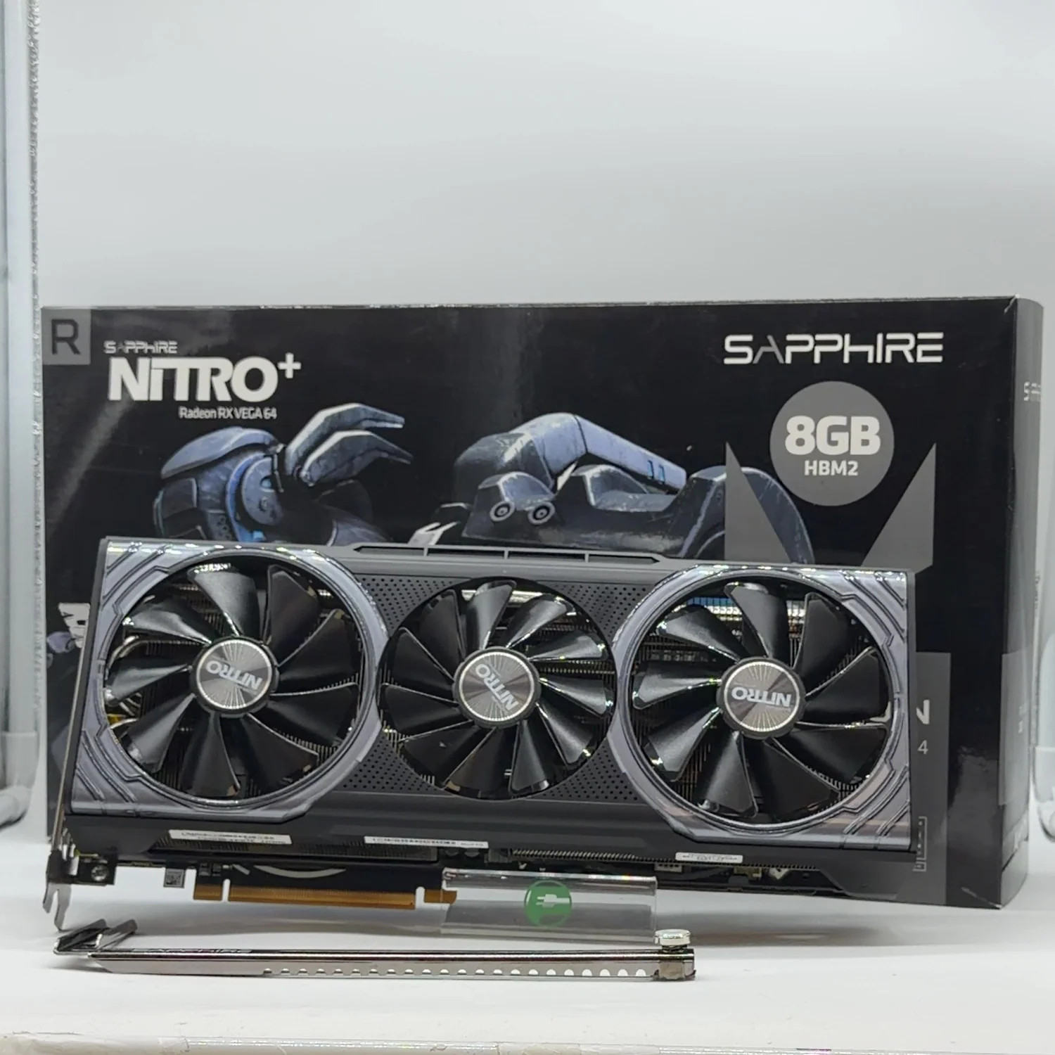 Sapphire Radeon RX Vega 64 NITRO+ 8GB HBM2 Graphics Card 299-AE377-001SA