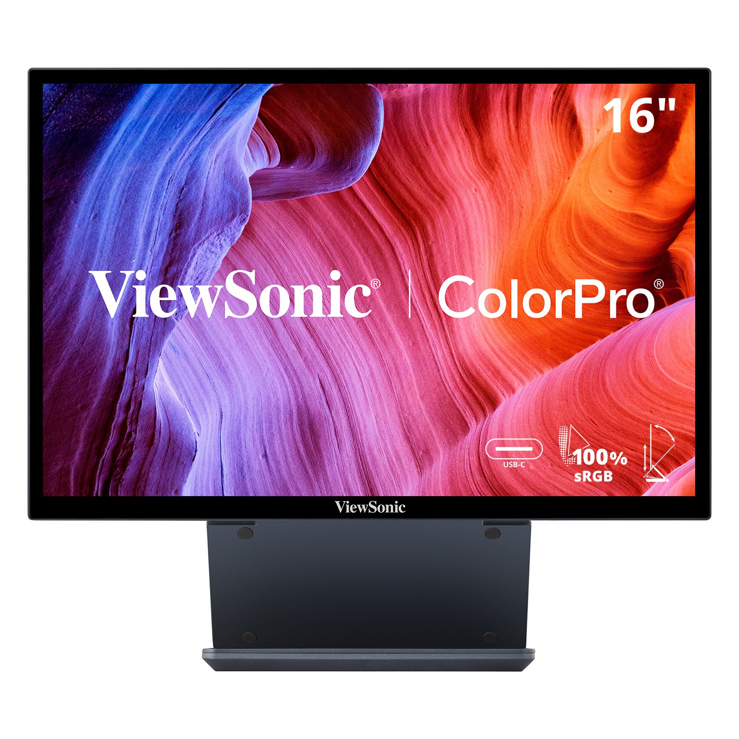 ViewSonic VP1656 15.6" FHD IPS Portable Monitor with 2 Way USB C  (CR)