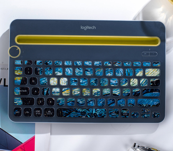 CIEATIVE Color Silicone keyboard Skin For Logitech K480