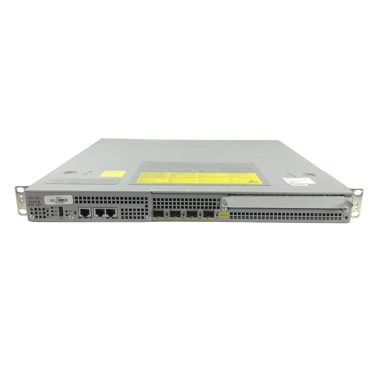Cisco ASR1001 4-Port Gigabit Ethernet Aggregation Services Router Dual AC PSU