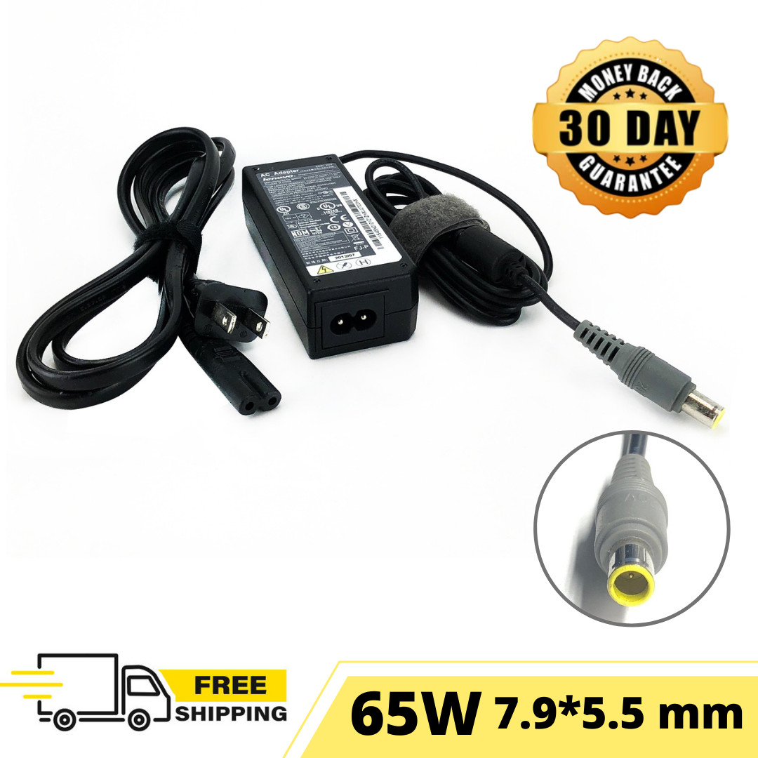 65W Genuine Lenovo Power Supply AC Adapter for 3000 C100 C200 Laptop