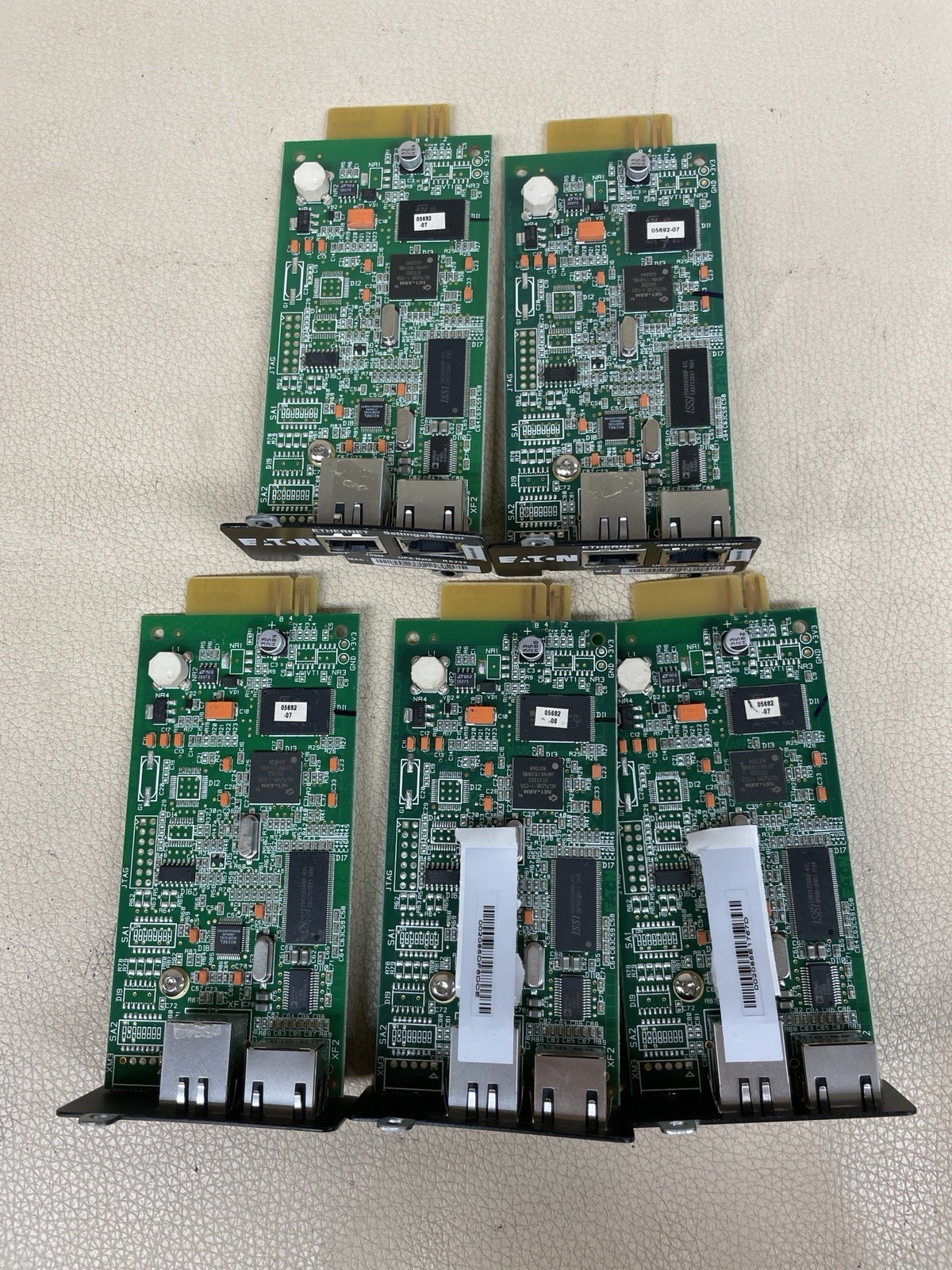 Lot of 5 Eaton Network Management Card MS 710-00255-08