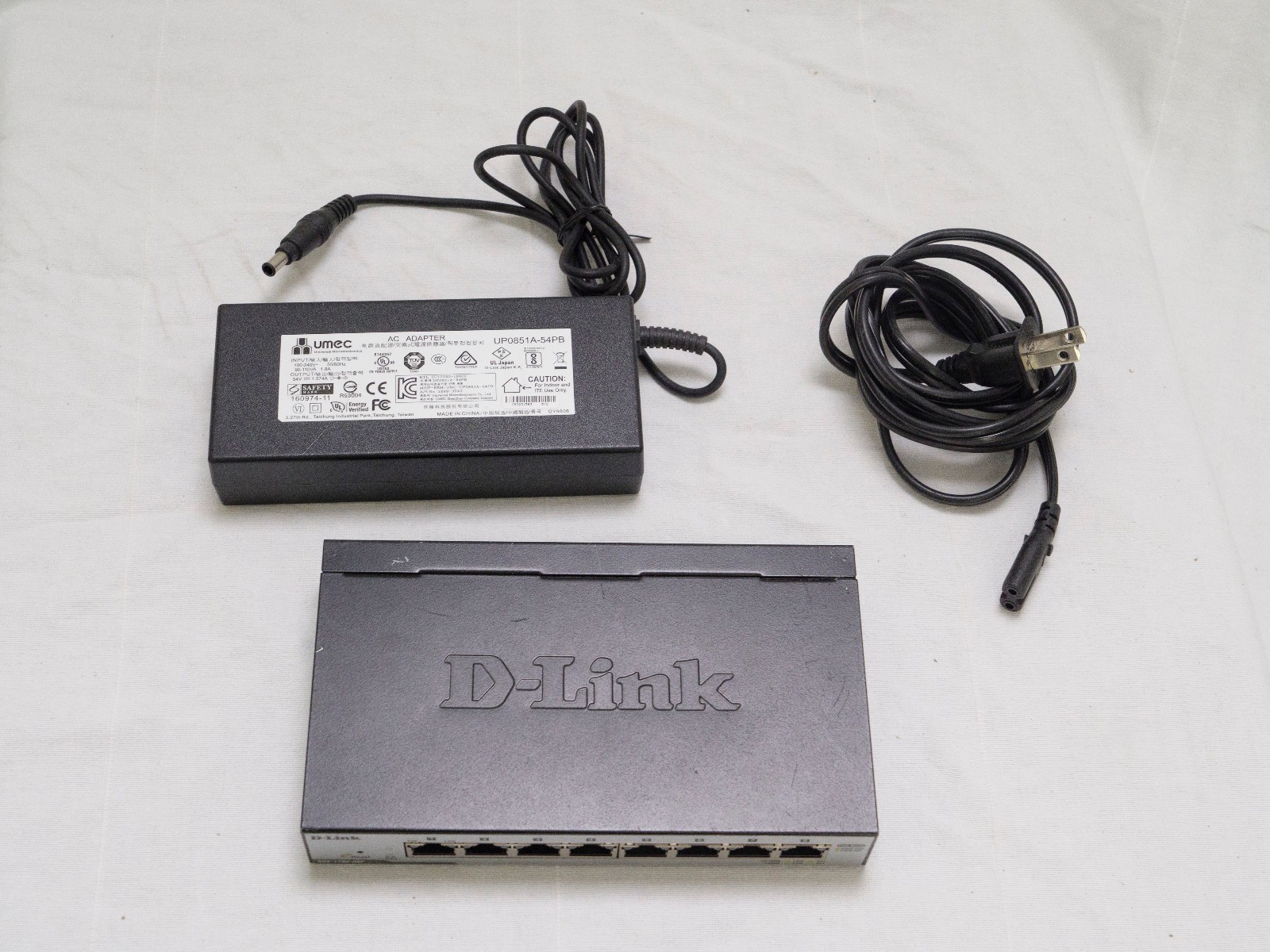 D-Link DGS-1100-08P POE 8-Ports Rack-Mountable Ethernet Managed Switch