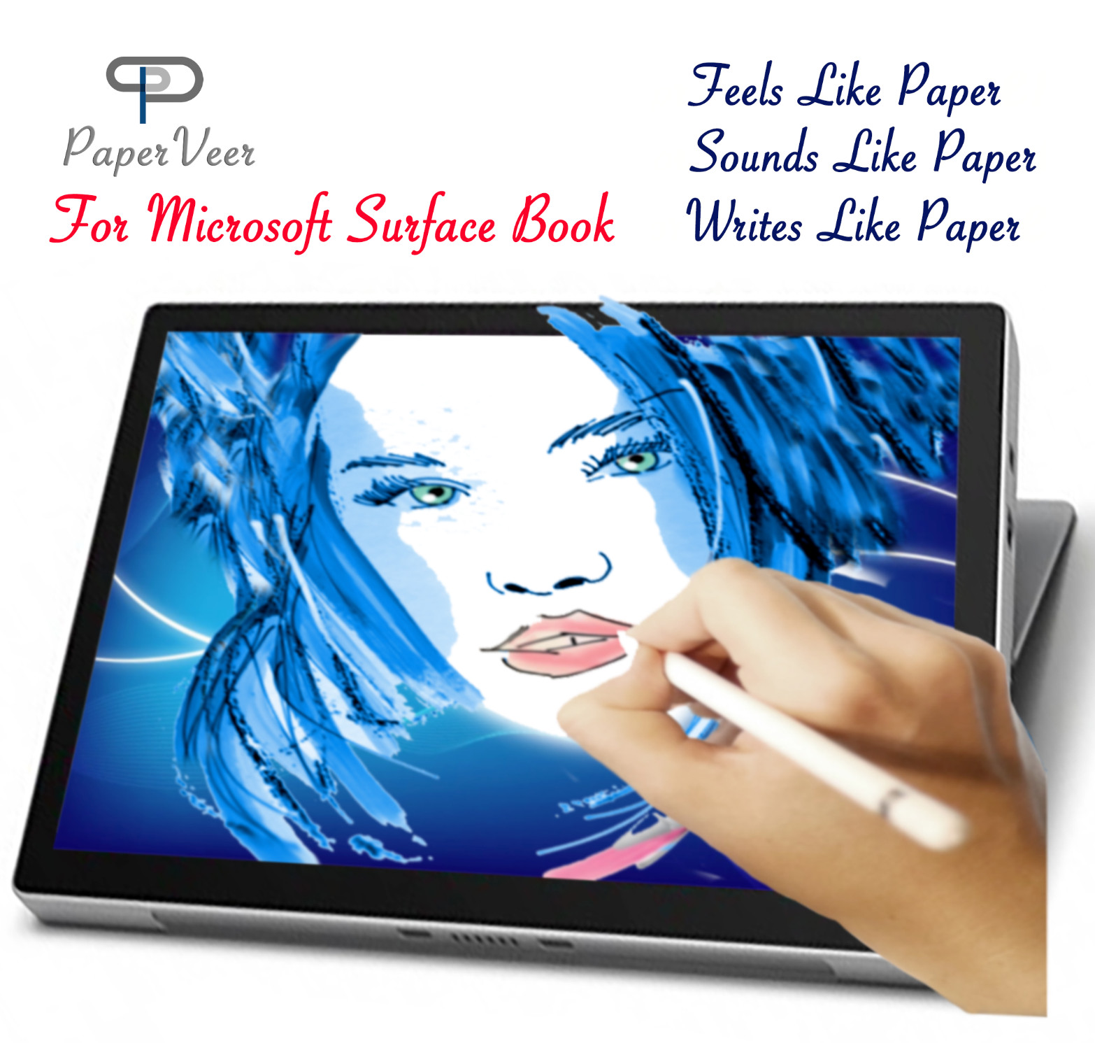 PaperVeer Matte Finish Film Anti-Glare Screen For Microsoft Surface