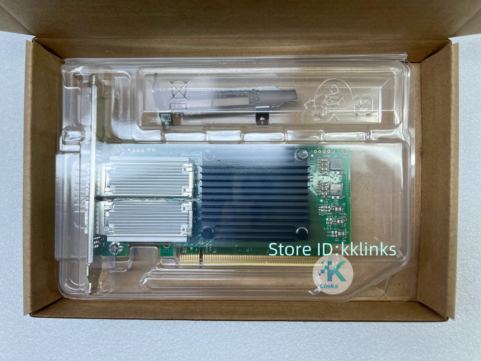 Dell Mellanox MCX516A-CDAT CX516A 9FTMY 71C1T 100G 2-Port QSFP28 Network Adapter