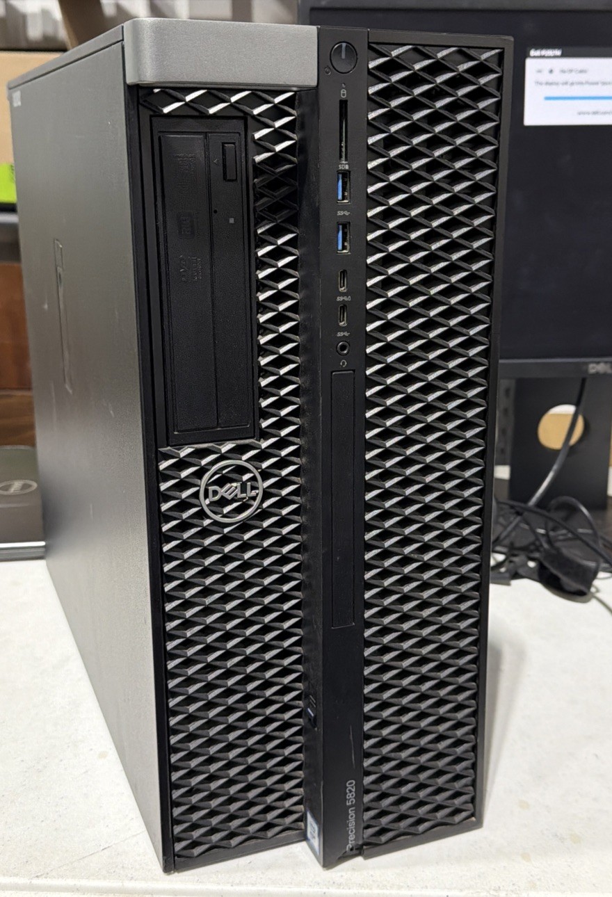 Dell Precision 5820 Xeon W-2123 BAREBONES Workstation NO SSD / RAM / GPU