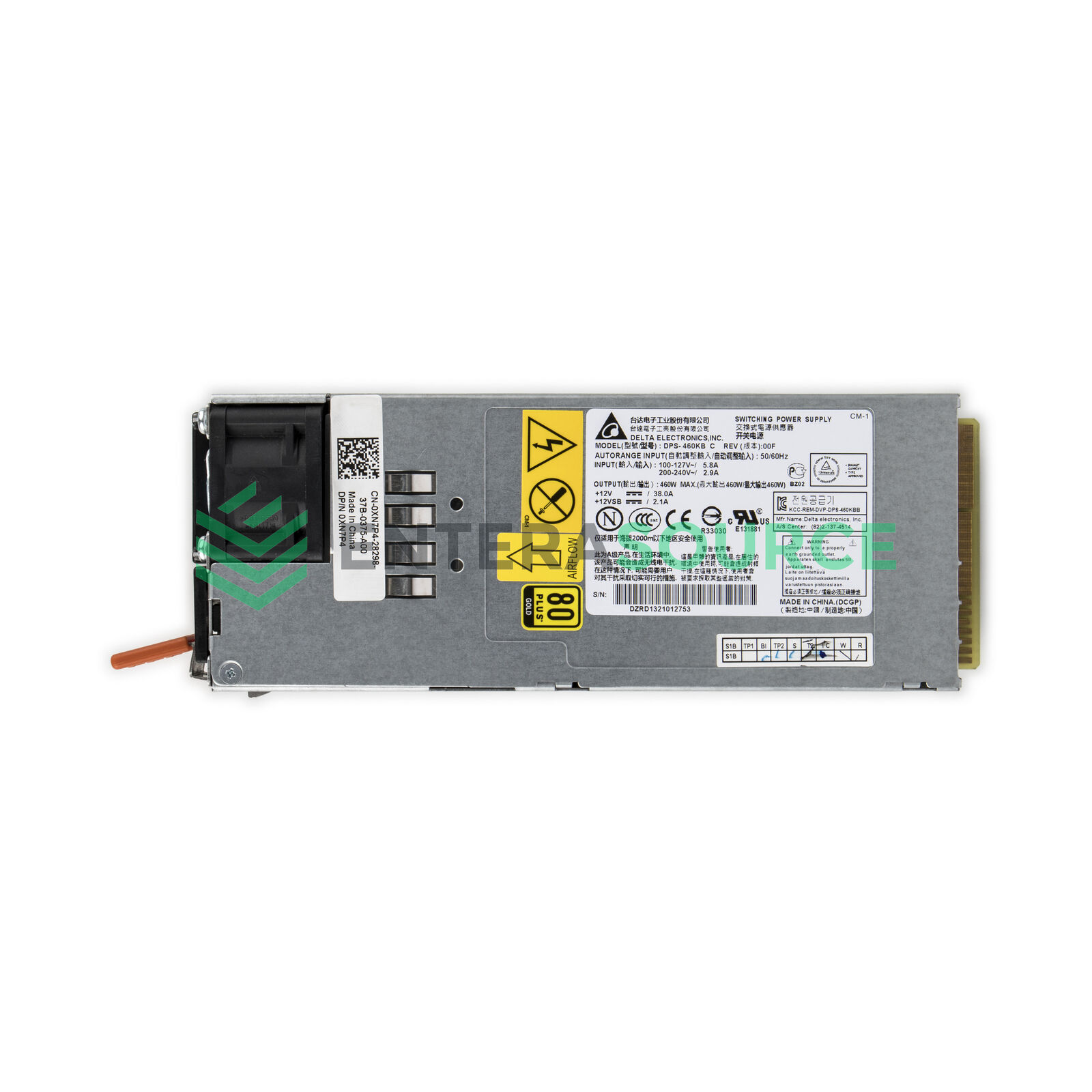 Dell XN7P4 PowerConnect 8100 series Networking N4000 series 460W 80+ Gold AC ...