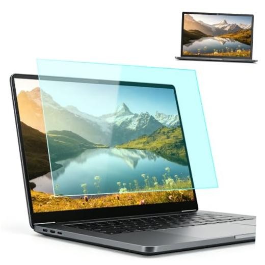 2-Pack 15.6 Inch 16:9 Anti Blue Light Screen Protector, 15.6 inch 16:9 laptops