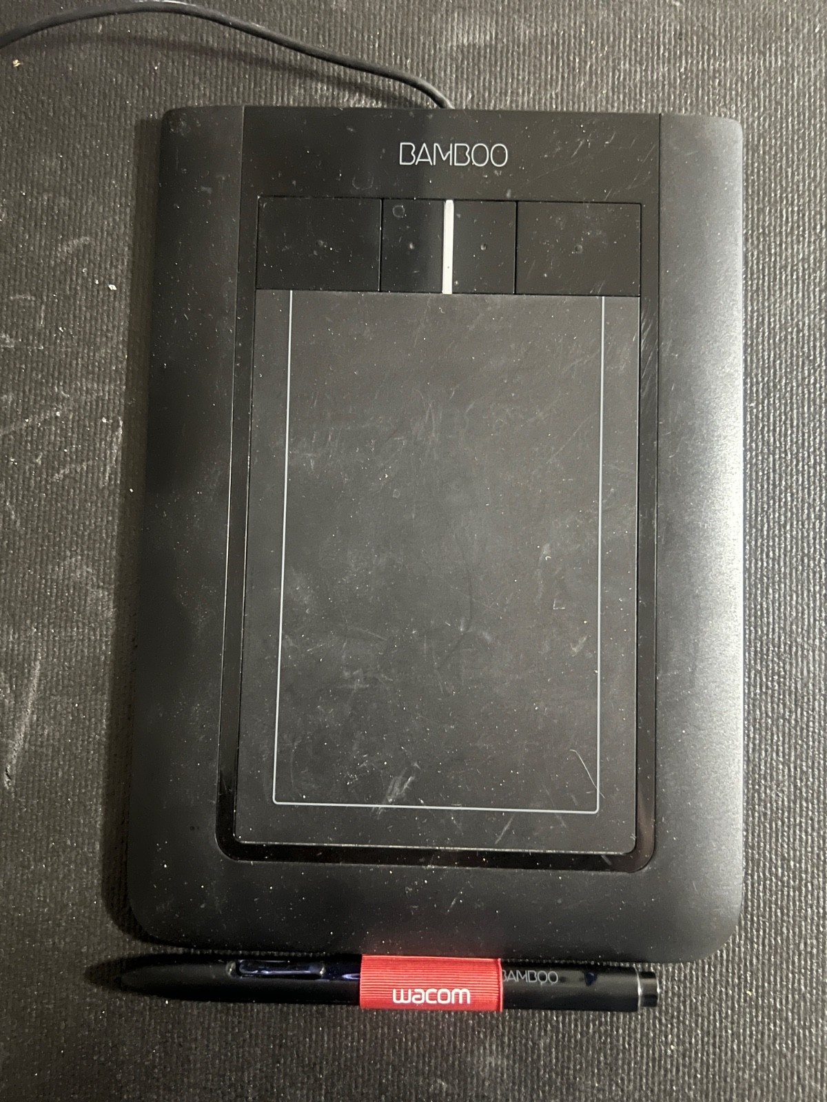 Wacom Bamboo Pen & Touch Graphic Tablet, Signature Pad, Model CTH460