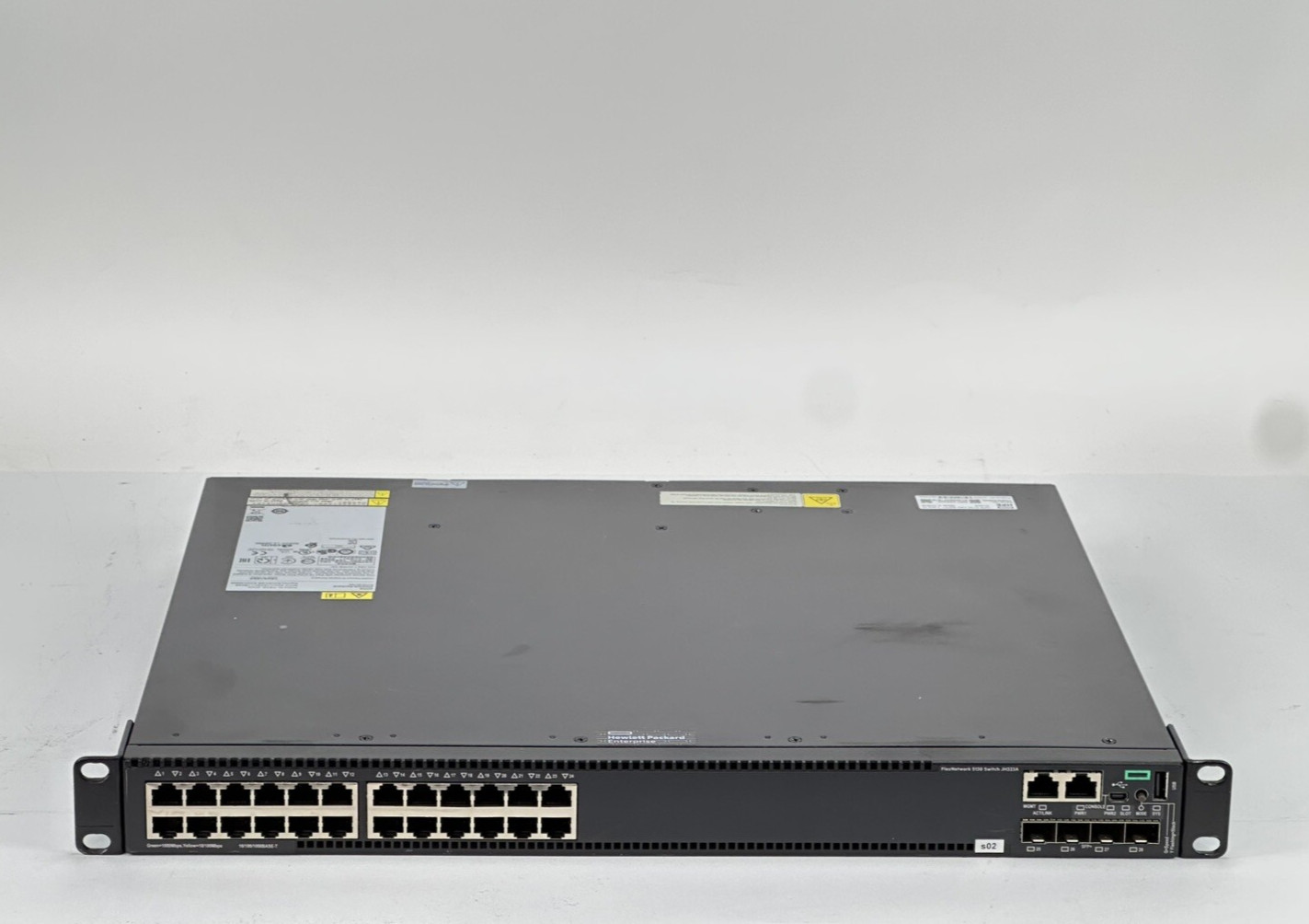 HPE FlexNetwork 5130 24x Gigabit 24G 4xSFP+ 1-Slot HI 4x 10GbE2x Fans 2x PSU L3