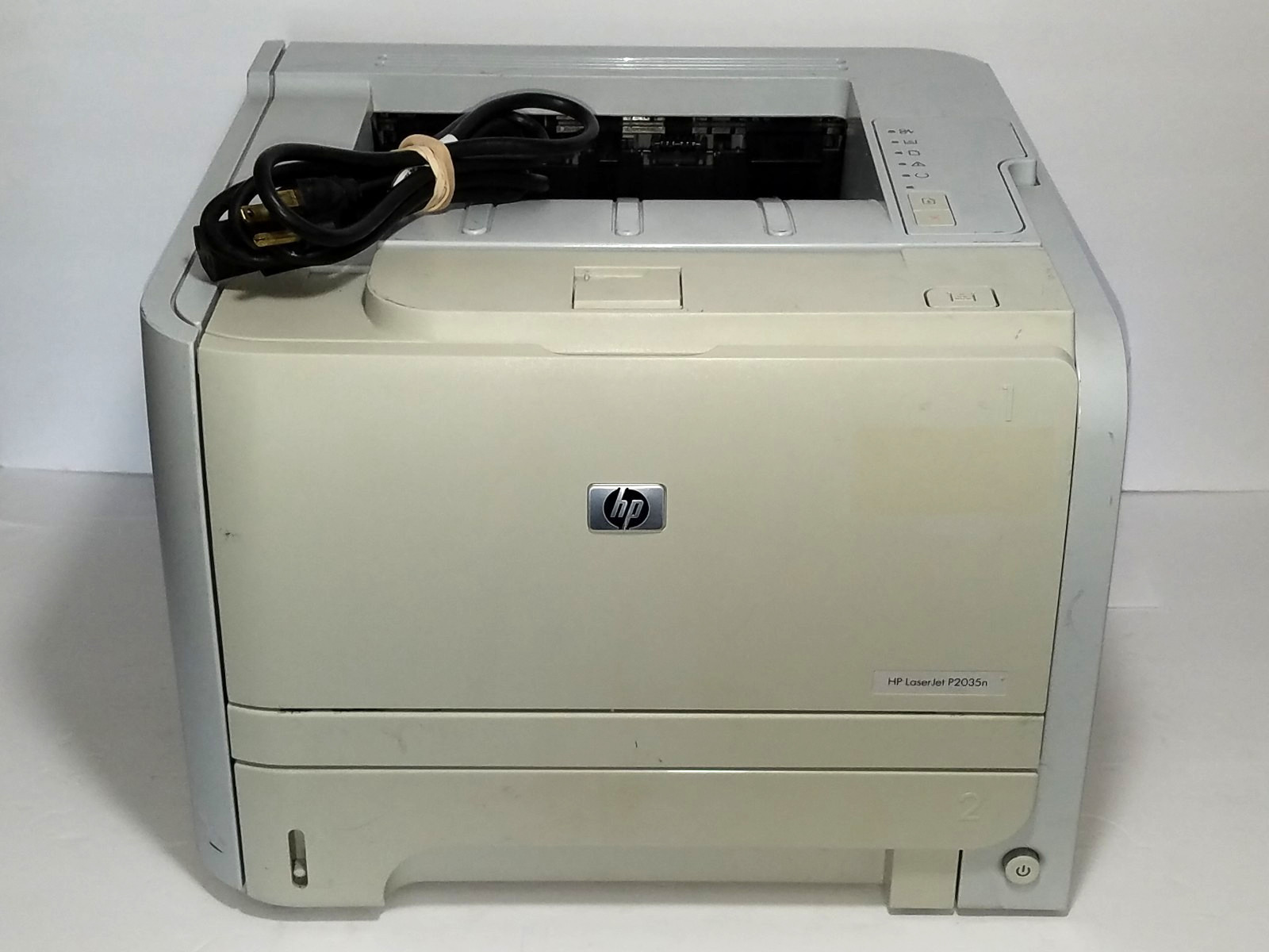 HP LaserJet P2035n Monochrome Laser Printer (Pages: 88K) w/ Toner *WORKS GREAT*