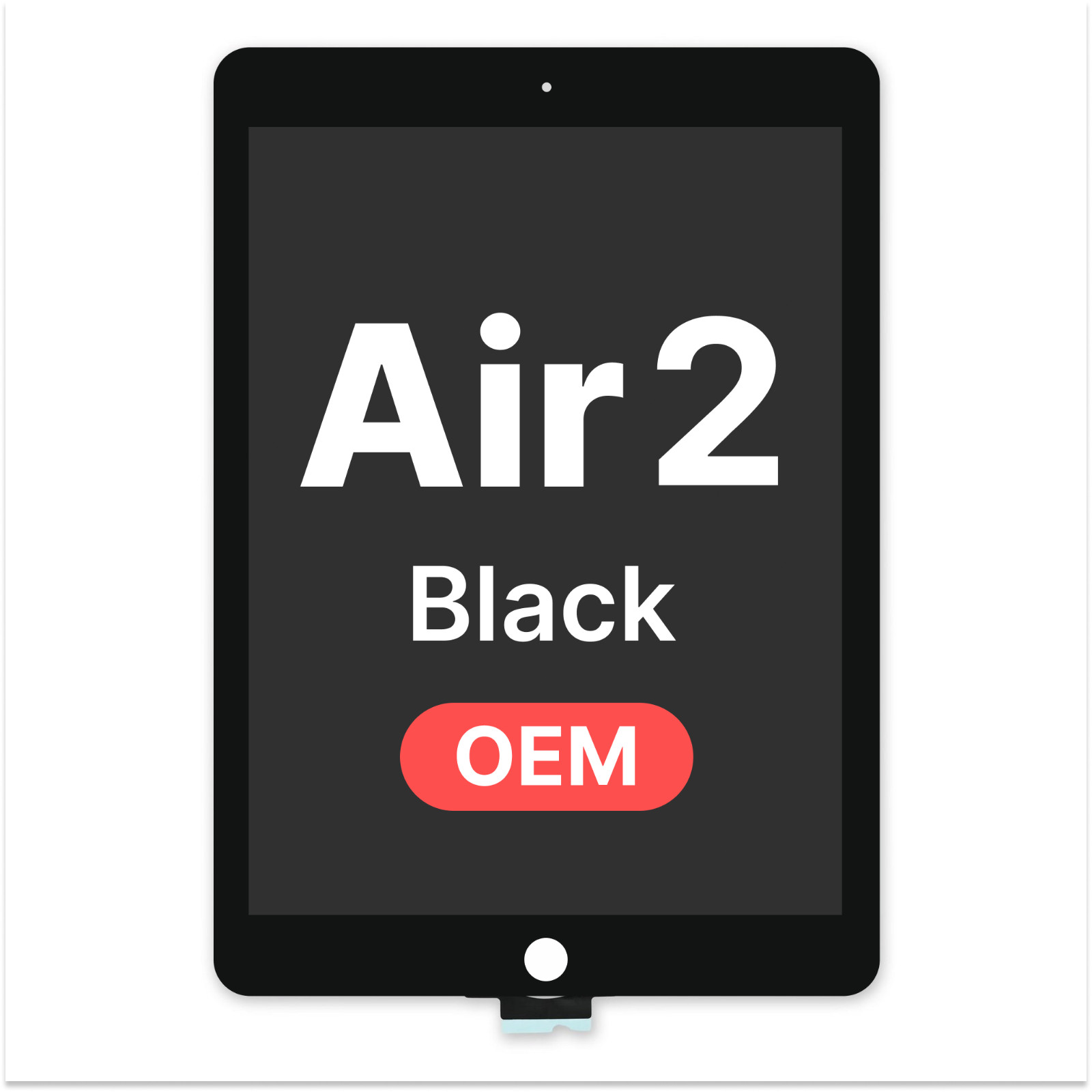 Original OEM For iPad Air 2 Gen LCD Touch Screen Digitizer Replacement "Grade A"