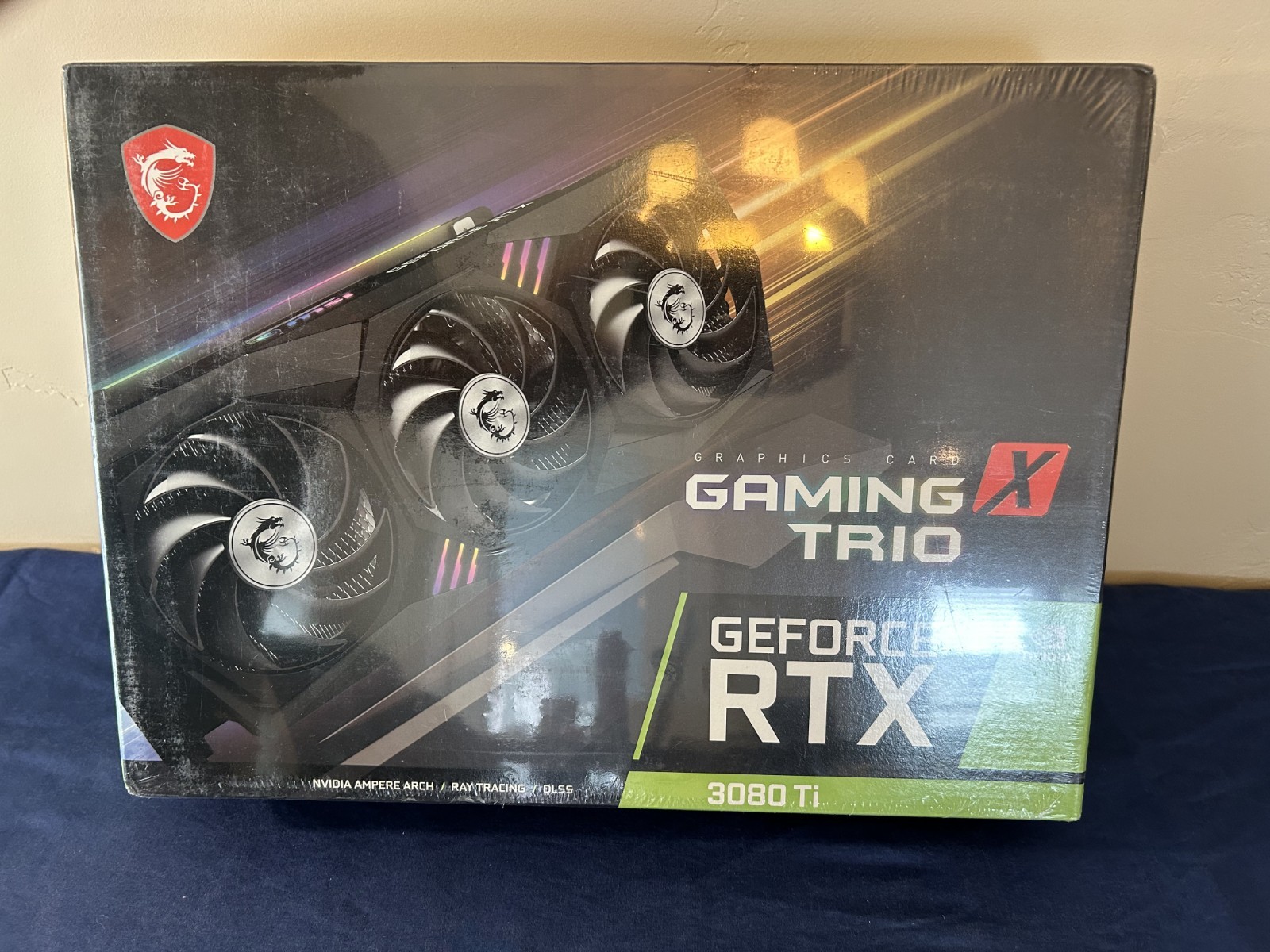 MSI GeForce RTX 3080 Ti Gaming X Trio 12GB GDDR6X Graphics Card - NEW SEALED
