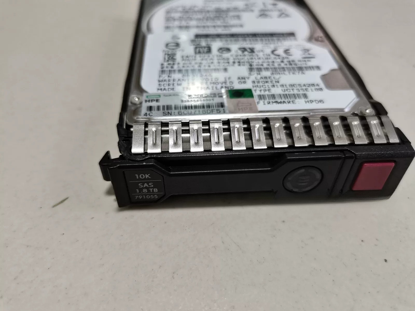For HPE 791034-B21 791055 1.8T 10K SAS 12G
