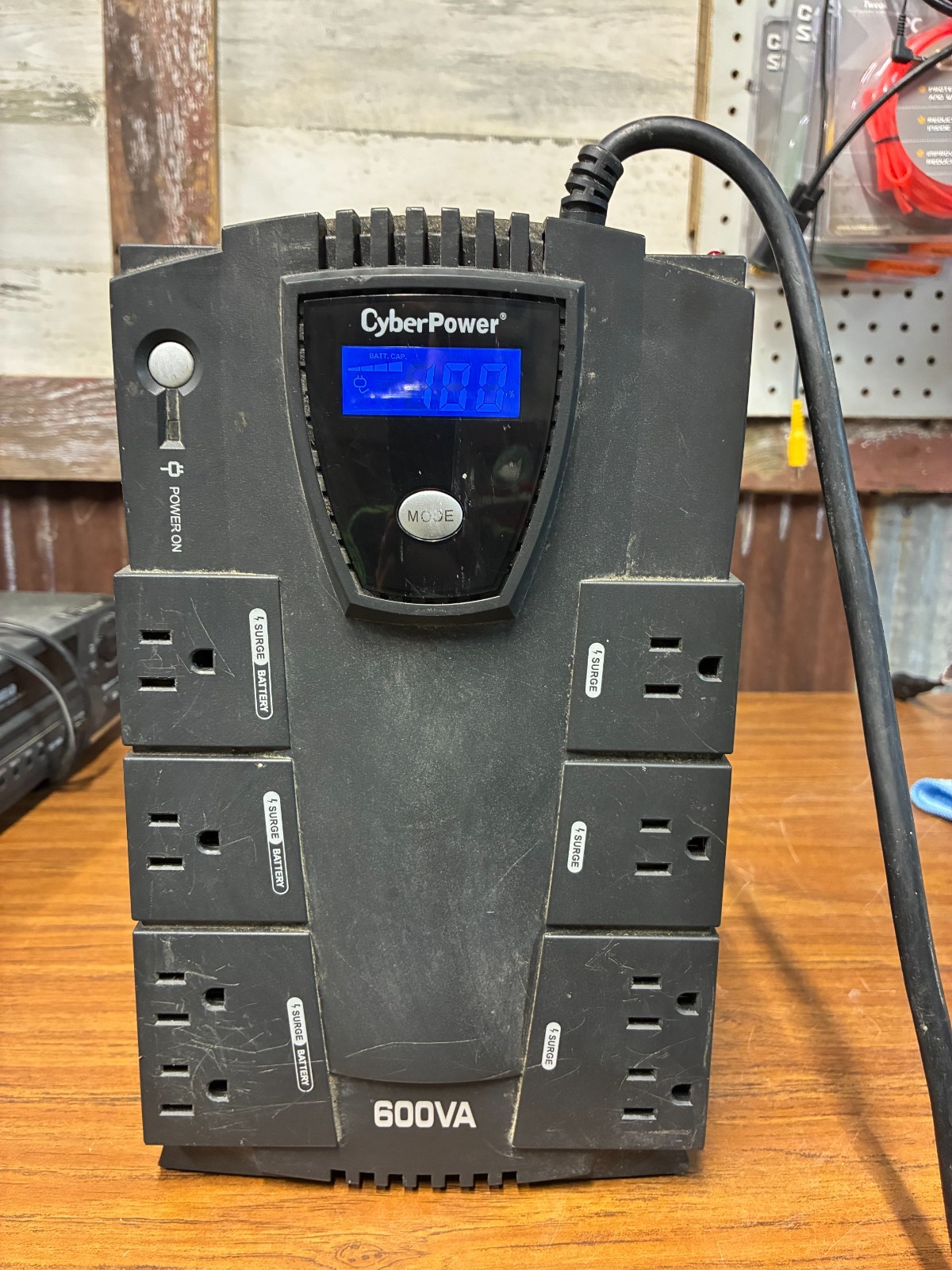 CyberPower CPLCD600 600VA / 340 W Standby UPS - Read