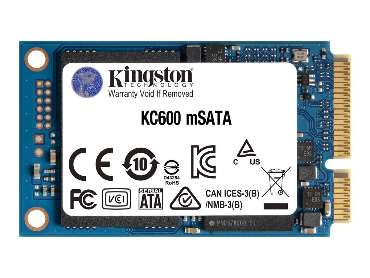 SKC600MS/1024G Kingston KC600 SSD Encrypted 1024GB Internal mSATA SATA 6Gb ~D~