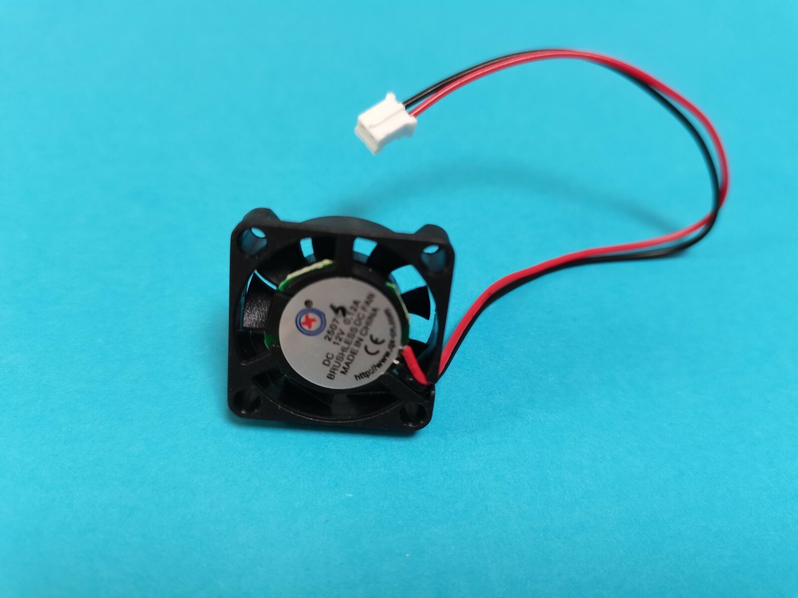 6 pcs Brushless DC Cooling Fan 12V 2507S 5 Blades 25x25x7mm Sleeve Bearing 2pin