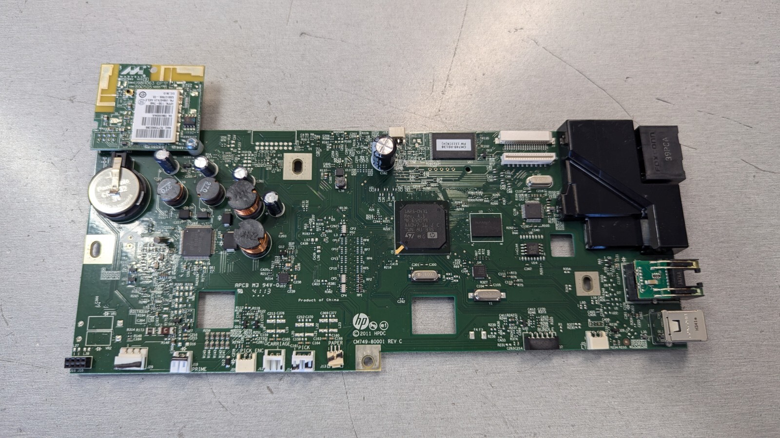 ✅ RARE HP Officejet Pro 8600 version N911a Main Logic Formatter Board with Wi-Fi