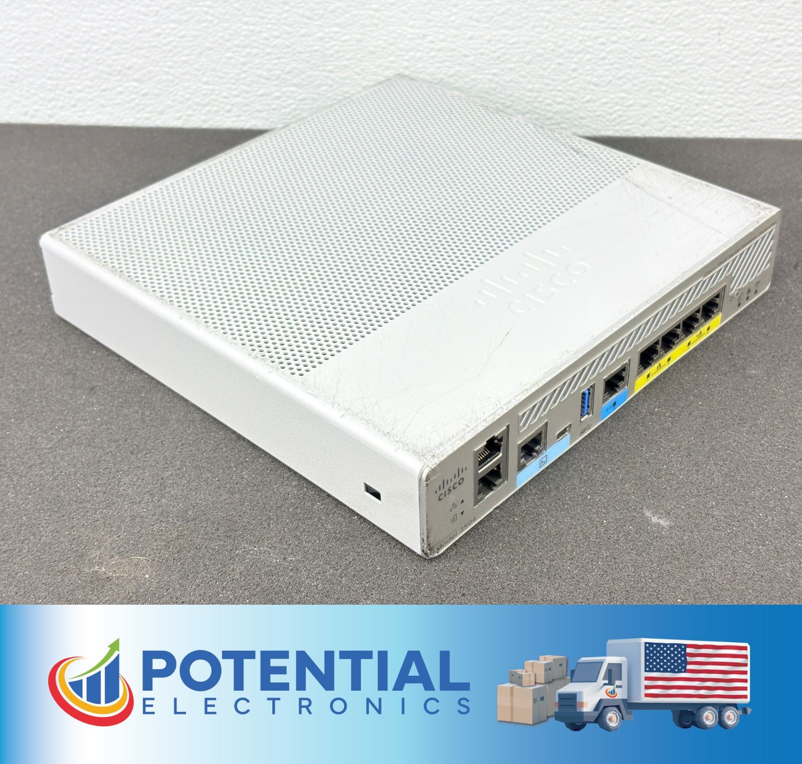PRE OWNED | Cisco Aironet 3504 4-Port Gigabit Ethernet Wireless LAN Controller