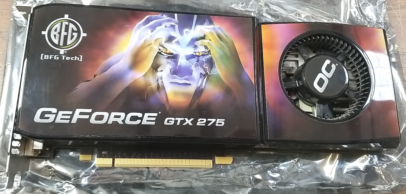 BFG NVIDIA GeForce GTX 275 896MB GDDR3 PCIe Video Card GFGTX275MC896E-N.