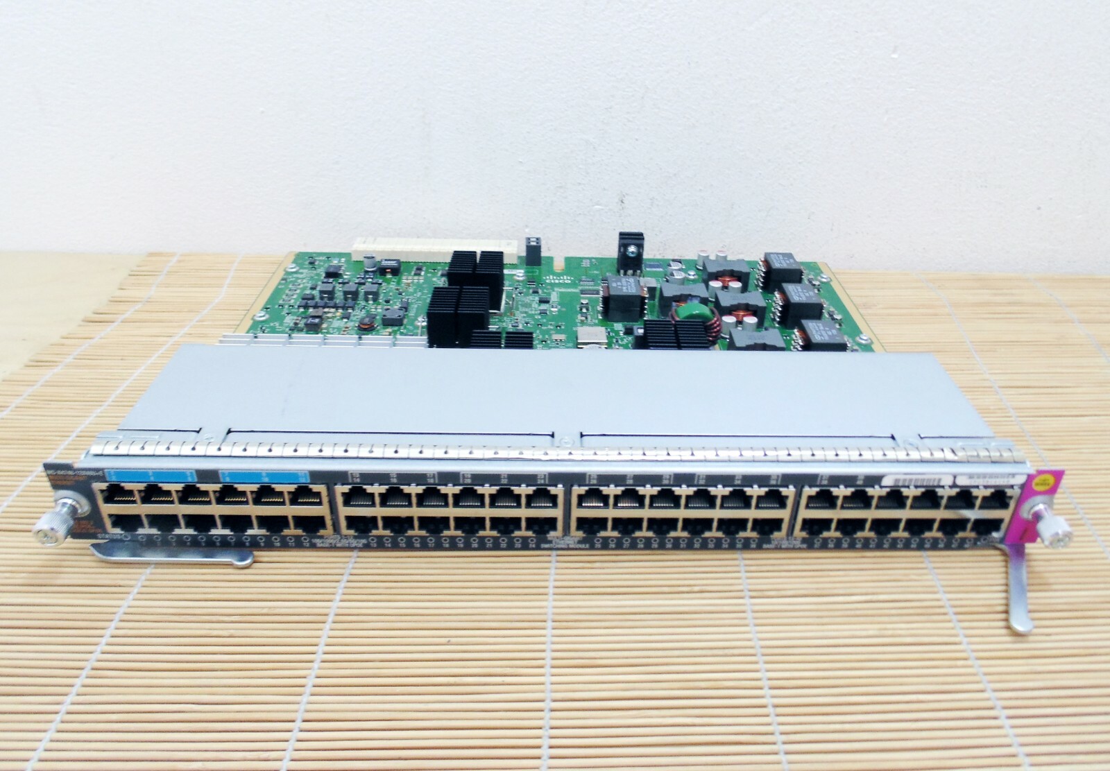 Cisco WS-X4748-12X48U+E Catalyst 4500E 48-Port UPOE 12p mGig 36p 10/100/1000
