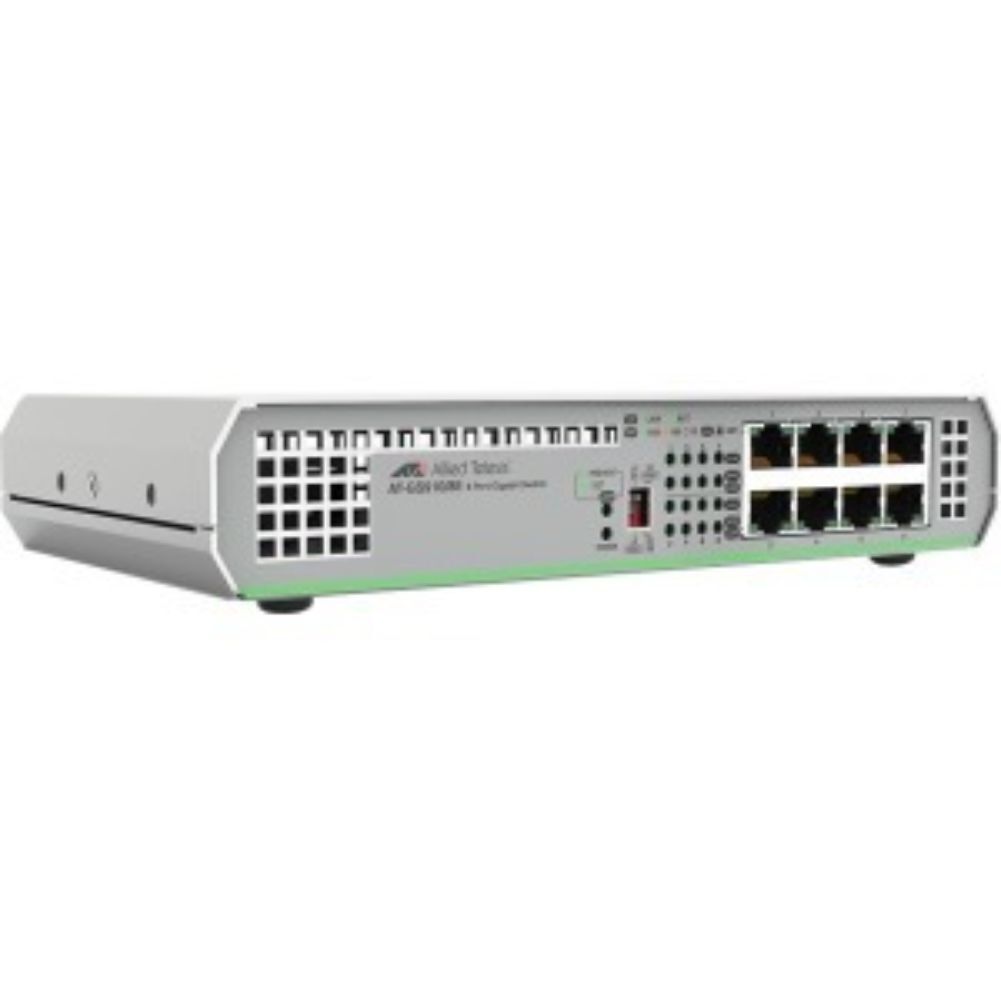 Allied Telesis AT-GS910/8E-10 8-Port Gigabit UnManaged Switch With External PSU