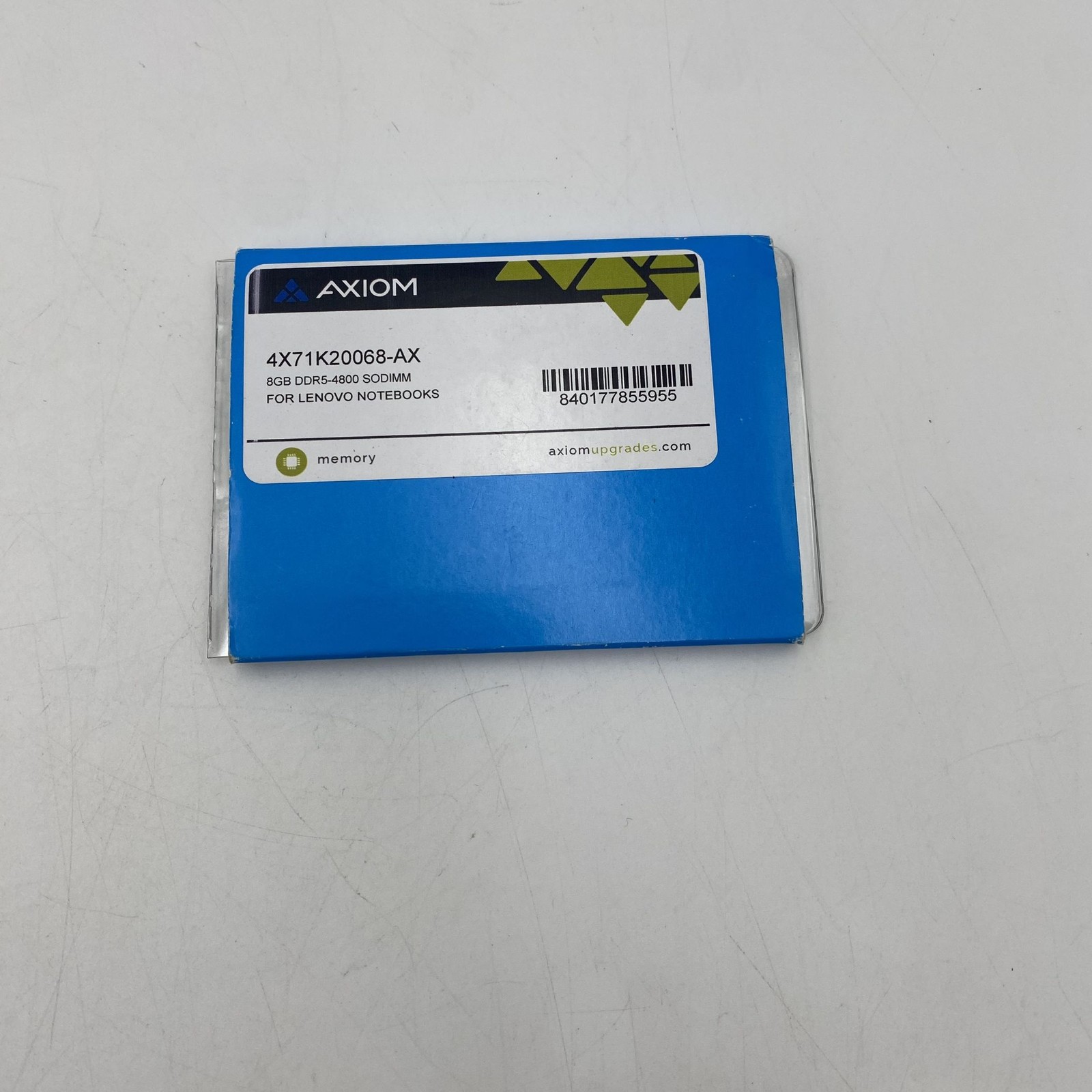 AXIOM 8GB DDR5-4800 SODIMM FOR LENOVO 4X71K20068-AX