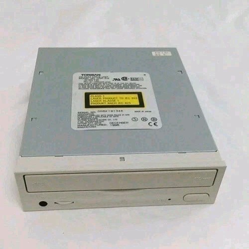 Vintage 1996 CD ROM Drive Unit Torisan CRMC CDR-S18 5.25" Class 1 Laser IEC825