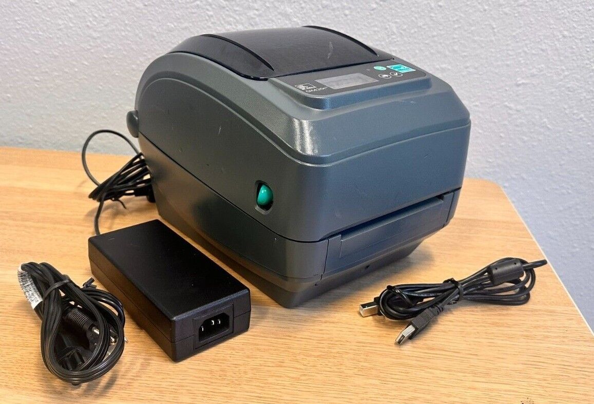Zebra  GK420t Thermal Printer GX42-102710-000 with USB +Serial Port