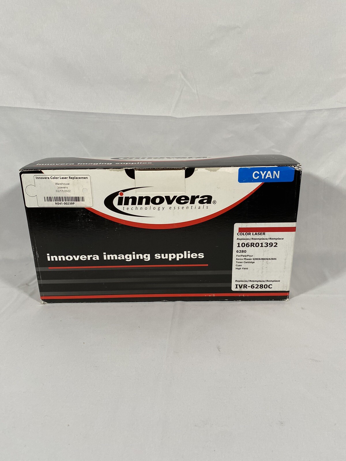INNOVERA 6280, 106R01392, IVR-6280C, CYAN, TONER CARTIDGE