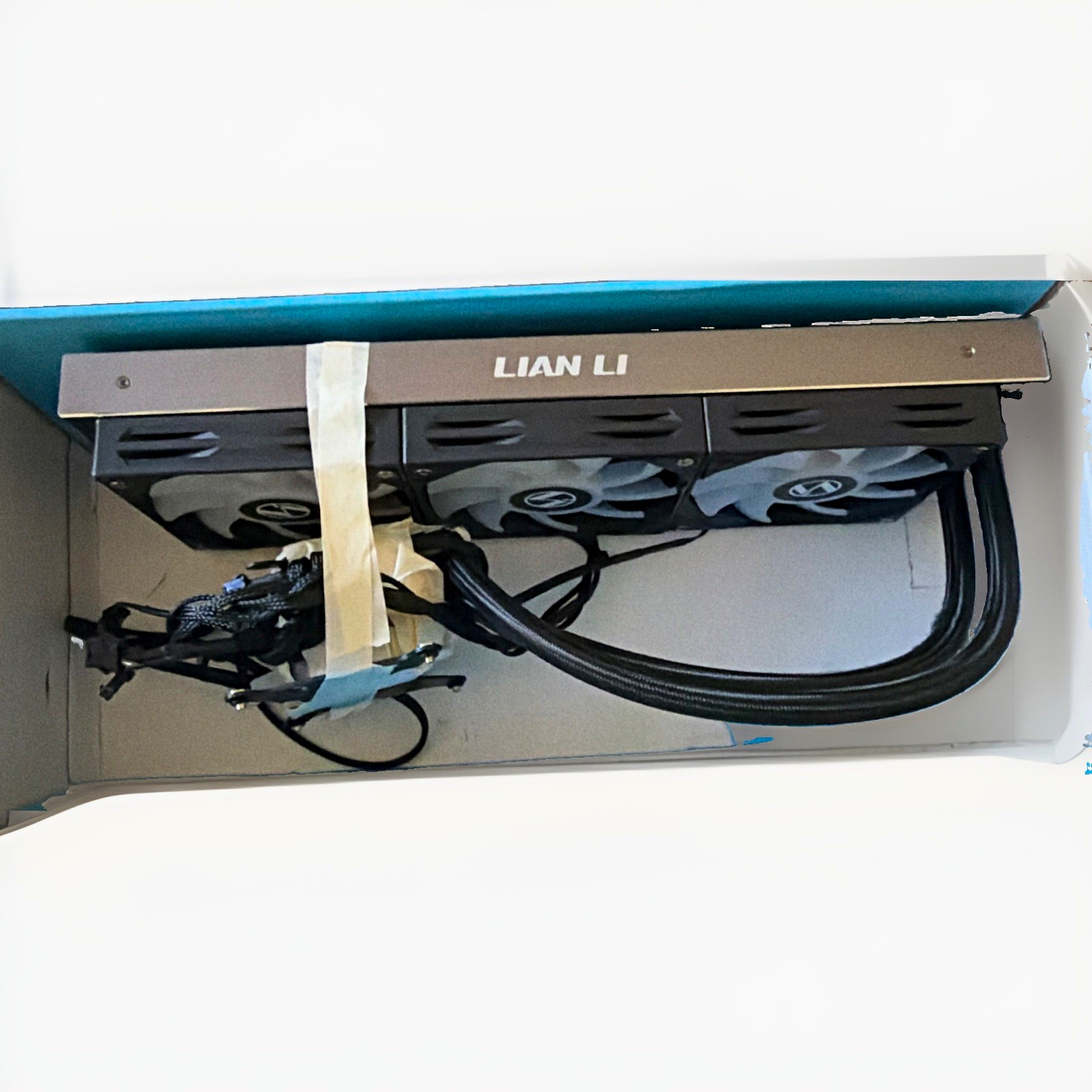 Lian Li GALAHAD AIO 360 RGB 360mm Liquid CPU Cooler Black 120mm Intel LGA 1700  