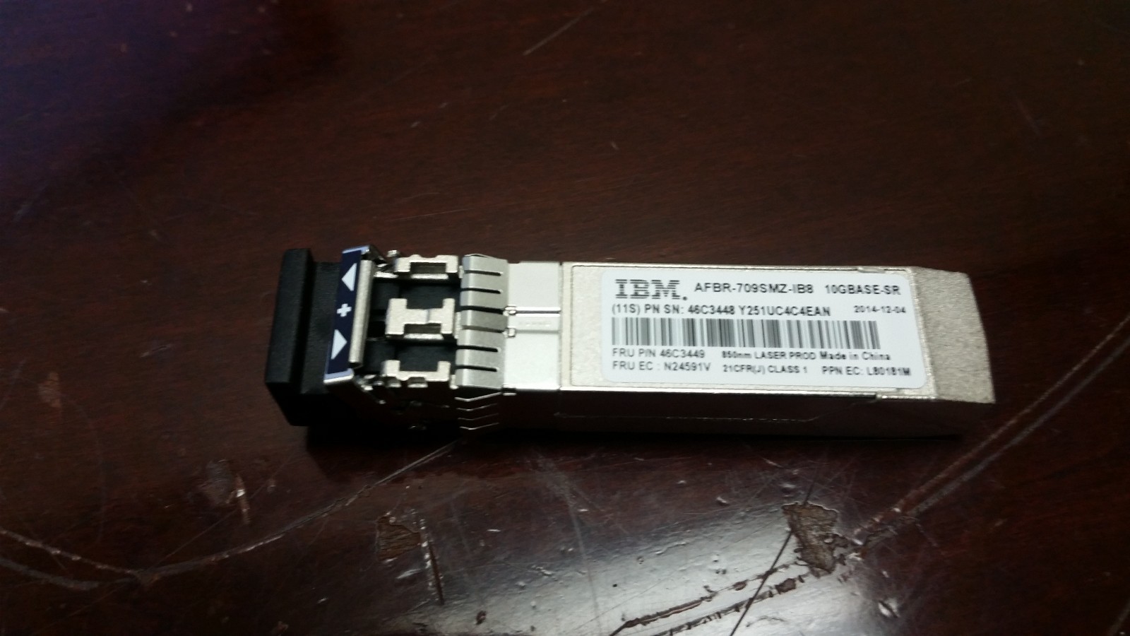 New IBM 46C3449 AFBR-709SMZ-IB8 SFP 10G 10GBASE-SR 850nm GBIC Transceiver Module