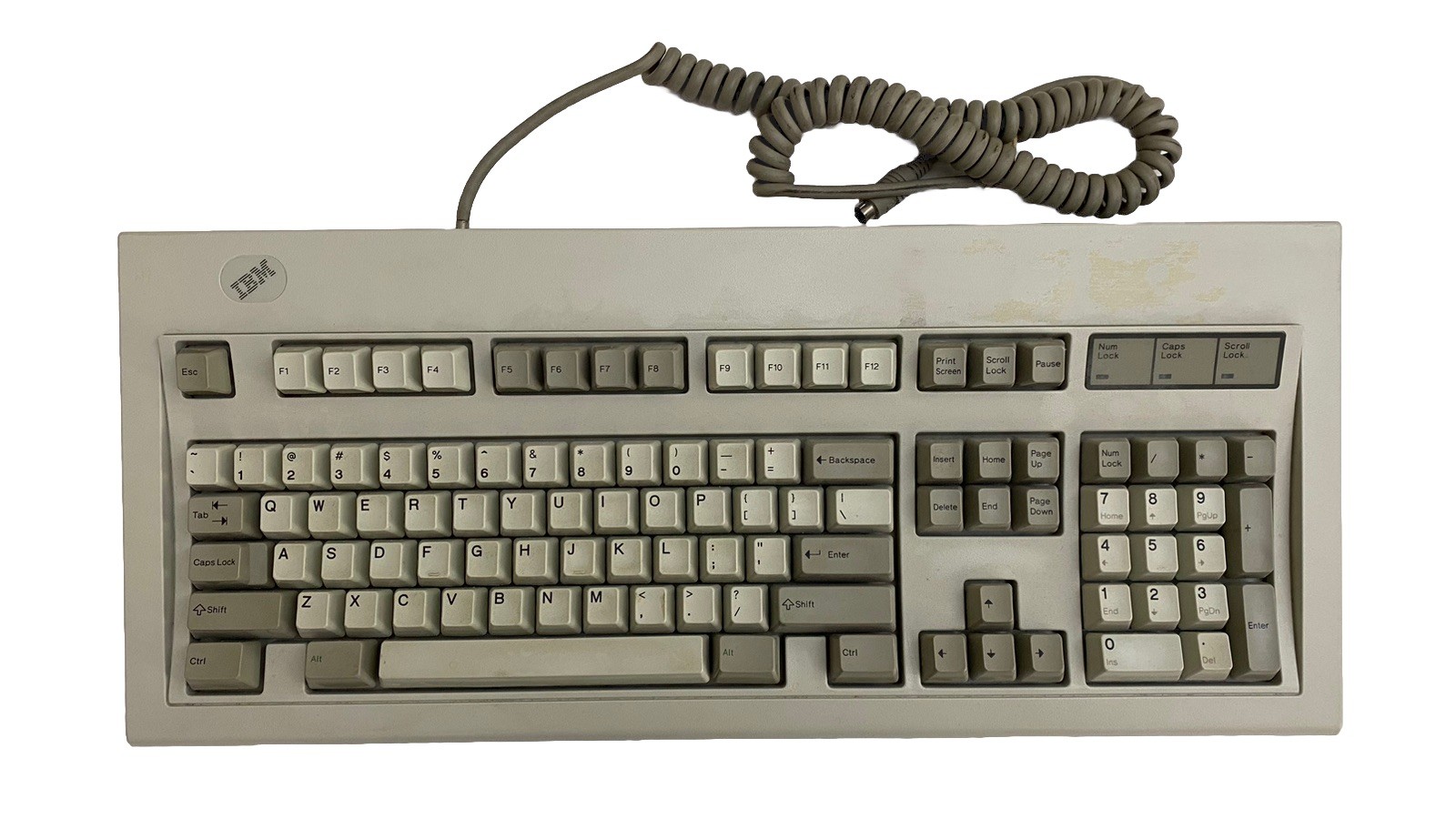 Vintage IBM Model M Clicky Mechanical Keyboard PN:1391401 1984