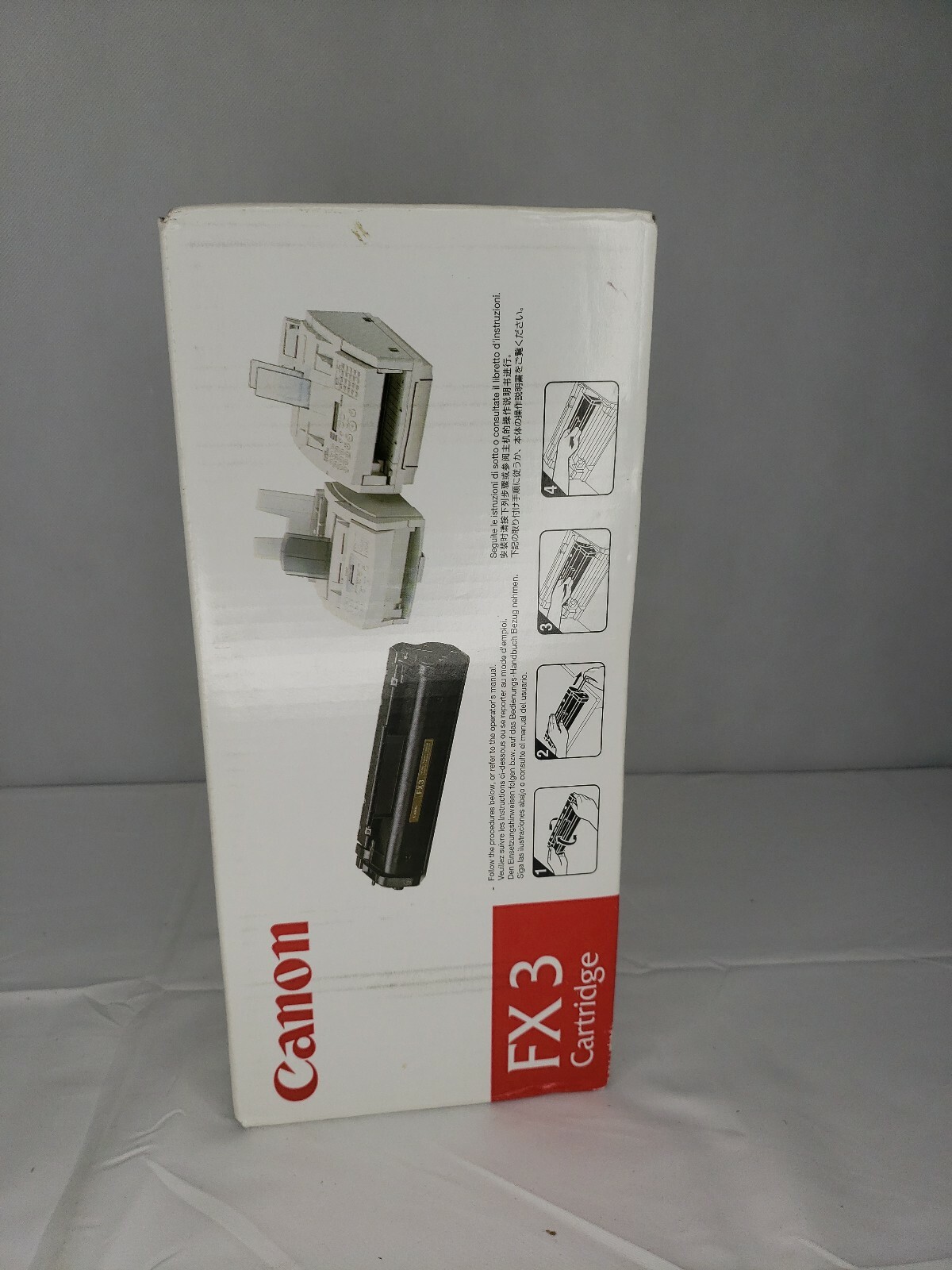 Factory Sealed Canon FX3 Genuine Toner Cartridge 