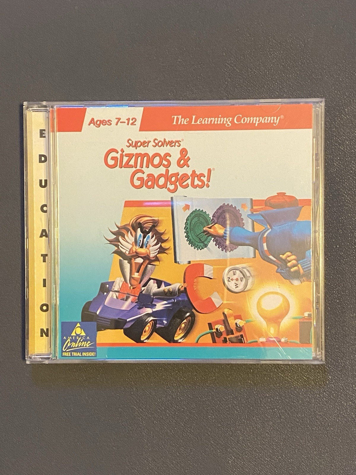 Gizmos & Gadgets Super Solvers PC Mac CD-ROM 1993 Learning Company Vintage Game