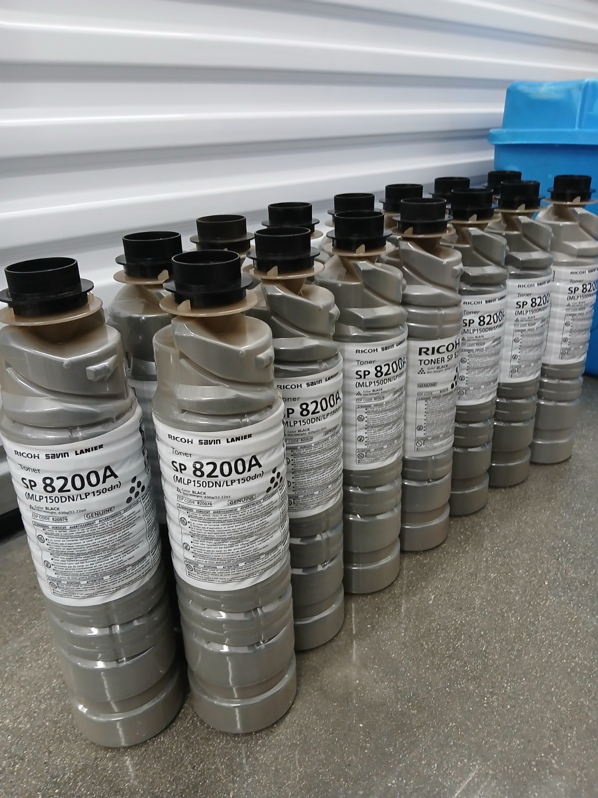 Bulk Lot Of 15 Genuine Ricoh SP 8200A 820076 Black Toner Brand NEW SEALED